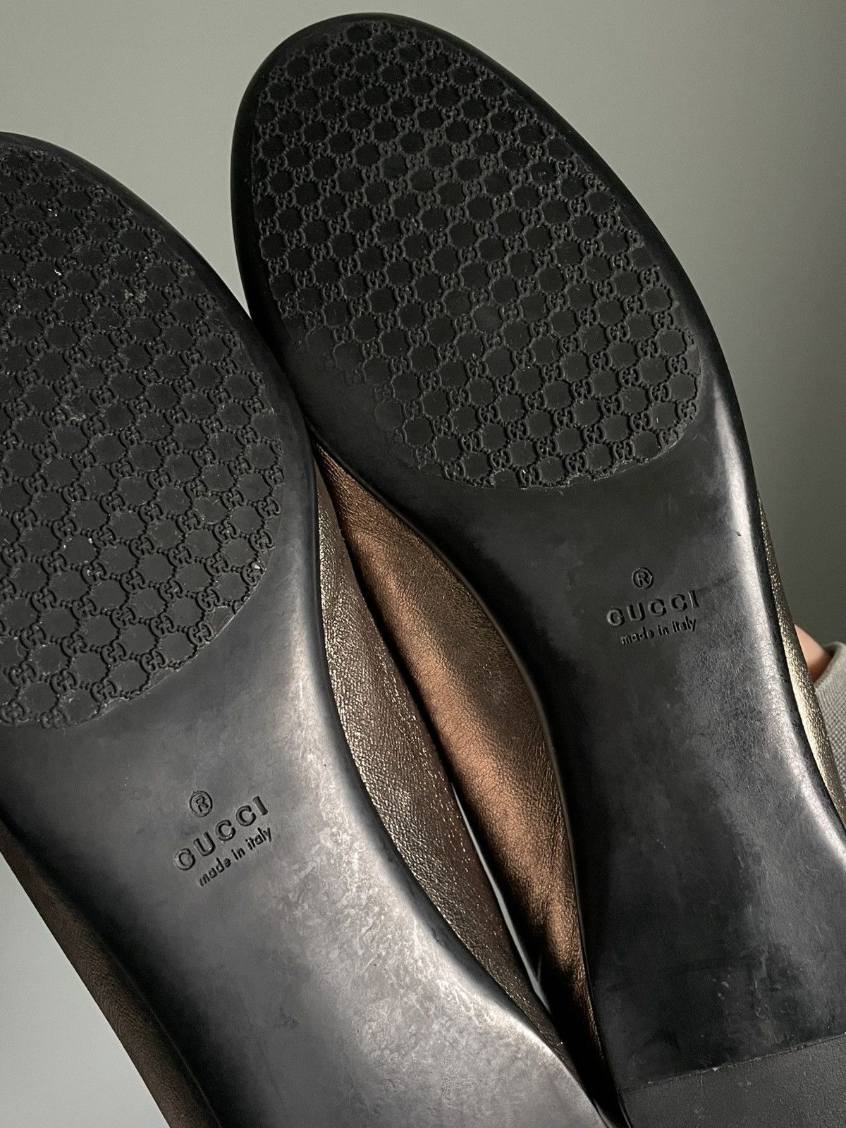 Gucci Vintage Gucci GG Logo Ballet Flats Size US 7.5 / IT 37.5 - 11 Thumbnail