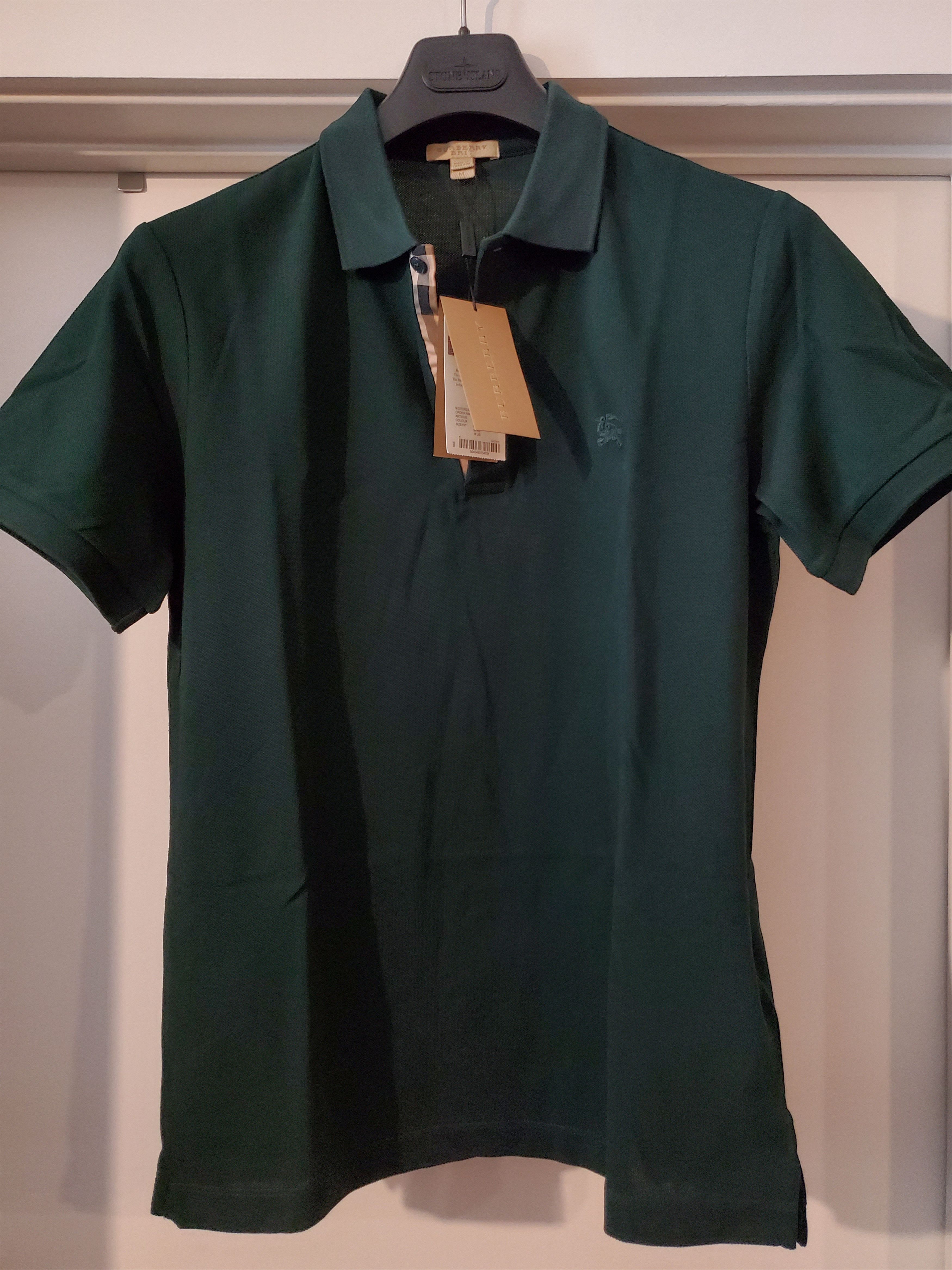 Burberry Vintage 1990s Burberry Crest Embroidered Polo Shirt | Grailed