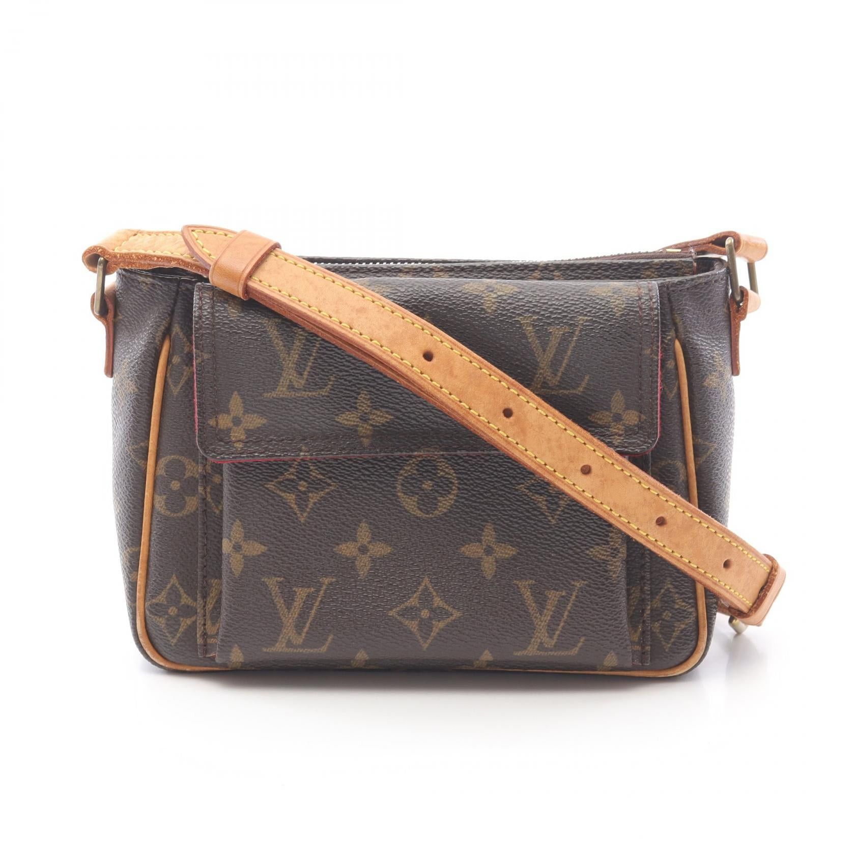 Louis Vuitton Louis Vuitton Viva Cite Pm Monogram Shoulder Bag Leather Brown Size ONE SIZE - 1 Thumbnail