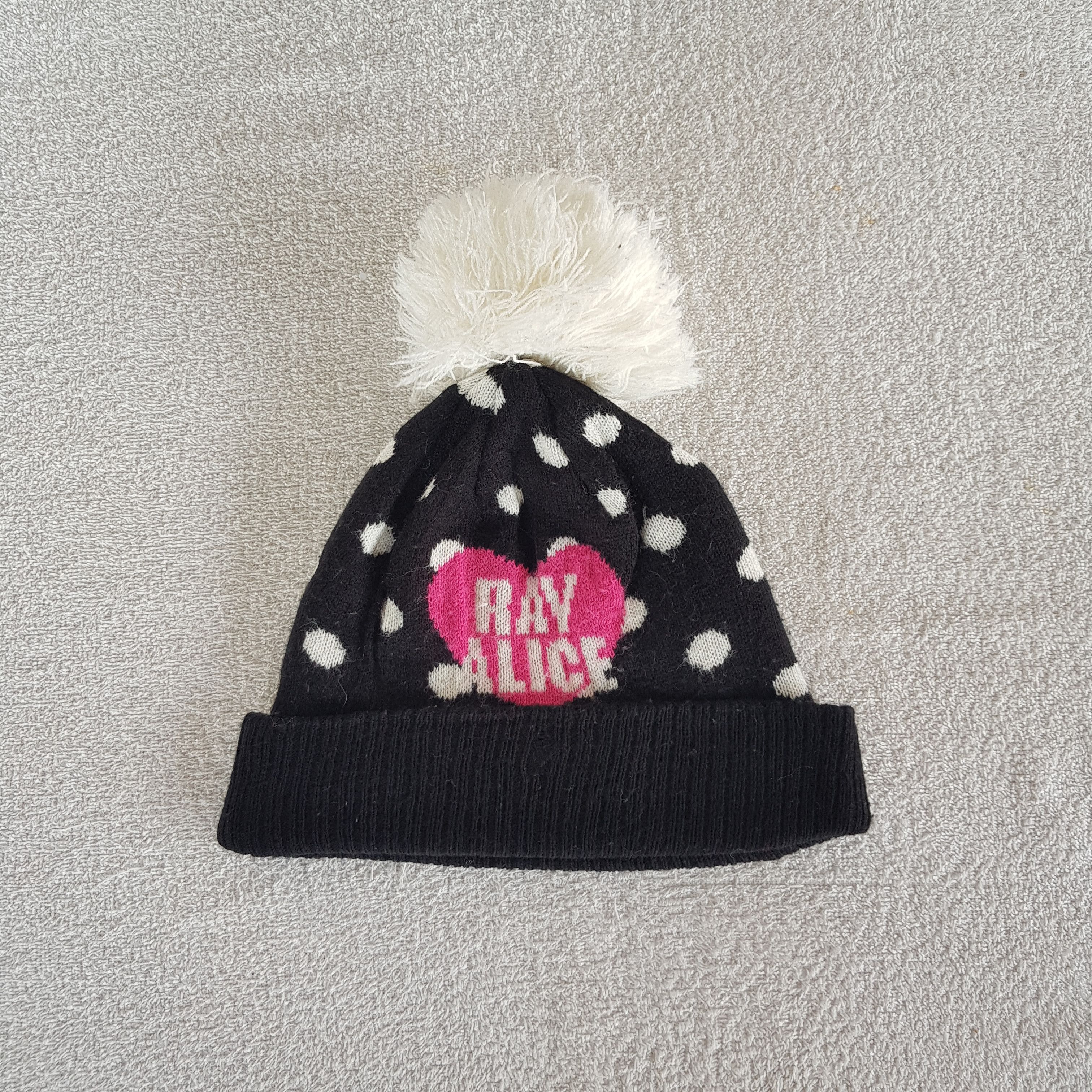 Japanese Brand Vintage Ray Alice Beanie Butterfly Snow Caps Hats. Size ONE SIZE - 1 Thumbnail