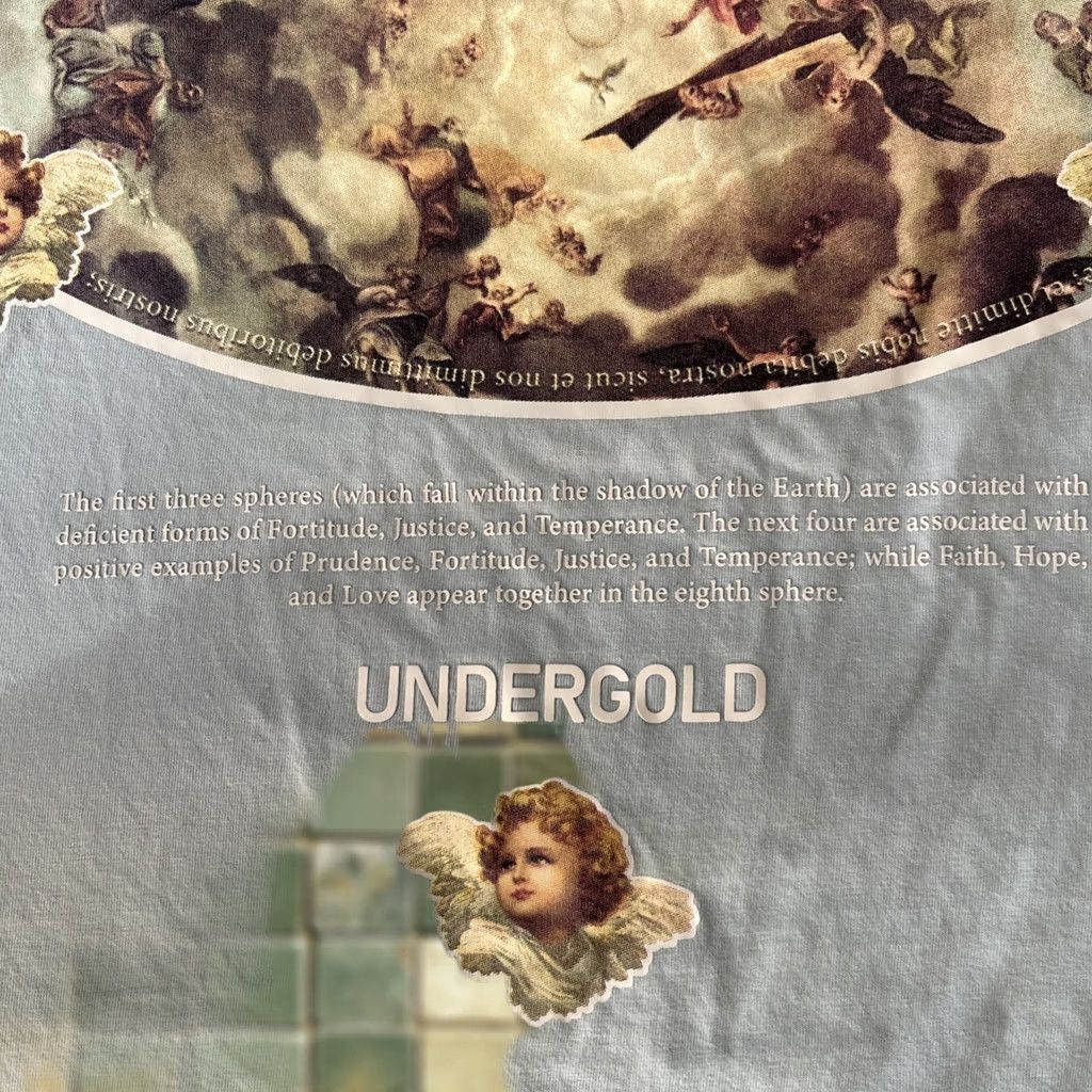 Paradise Undergold Men's Paradise Heaven Is Waiting For Yoursphic Light Blue T Shirt XL Size US XL / EU 56 / 4 - 1 Thumbnail