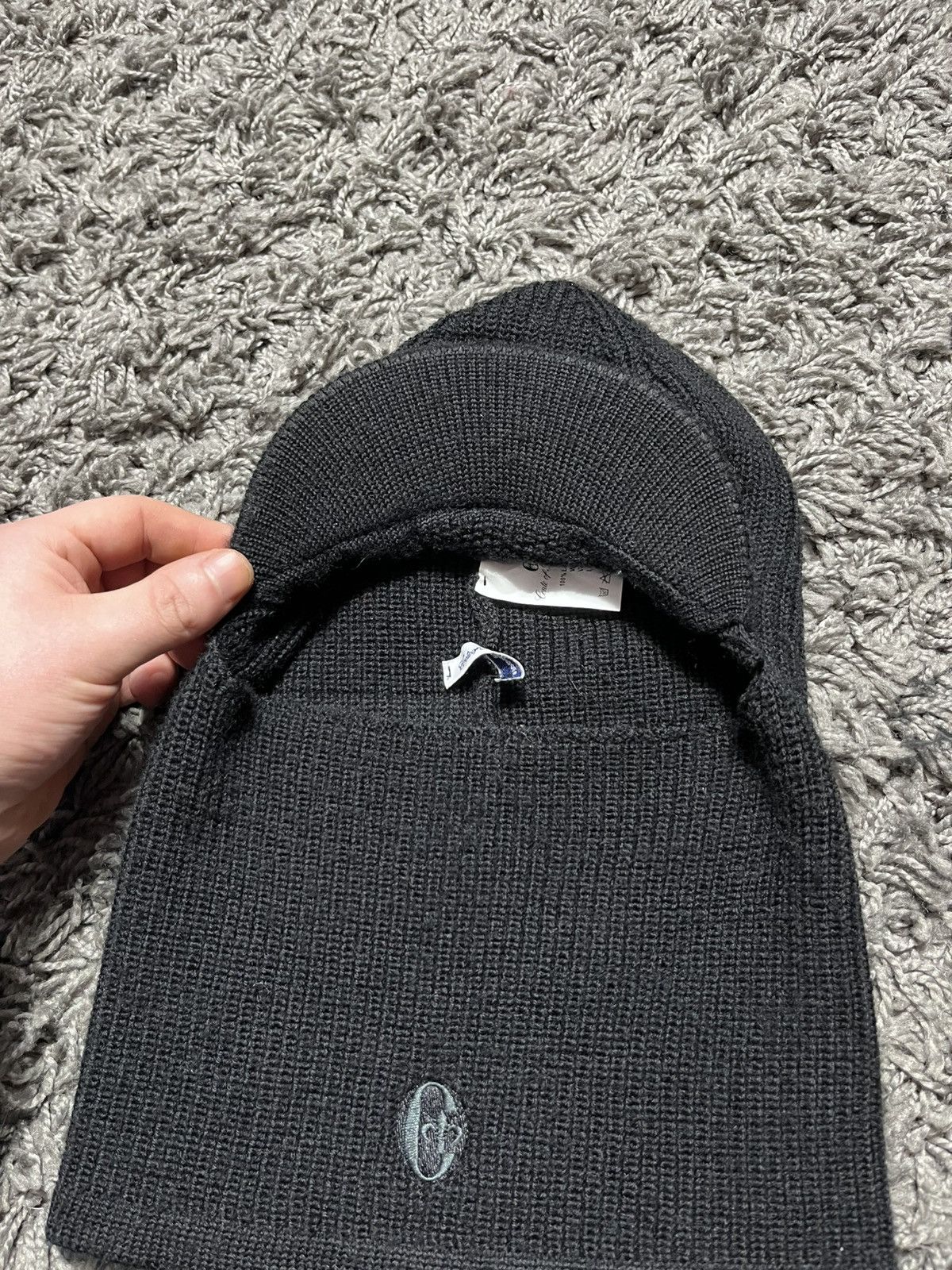 Conte of Florence Conte of Florence Vintage Wool Visor Balaclava Ski Mask Size ONE SIZE - 4 Thumbnail