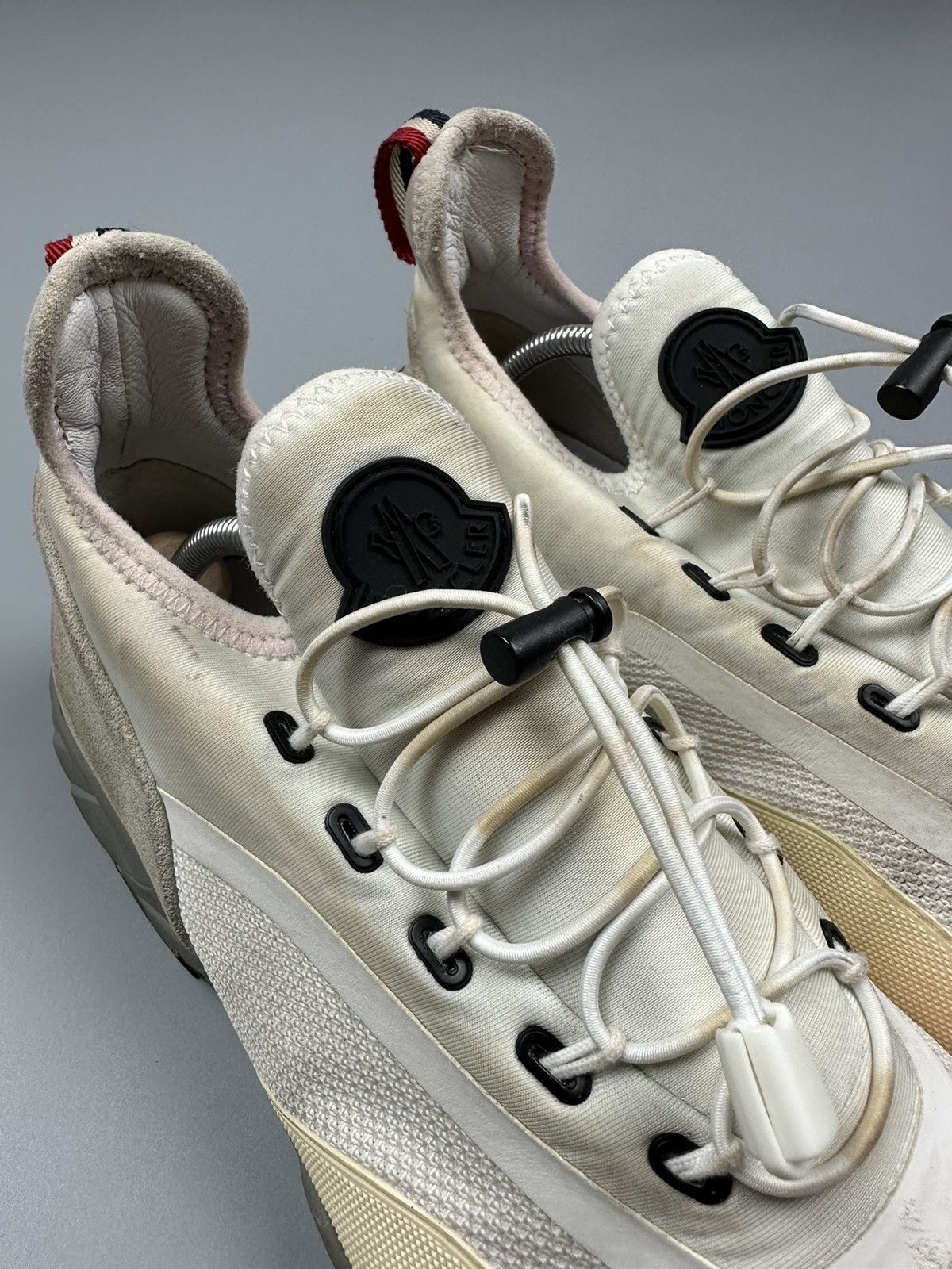Moncler Moncler Sneakers Nylon/Suede Vibram White Mens Size US 9 / EU 42 - 6 Thumbnail