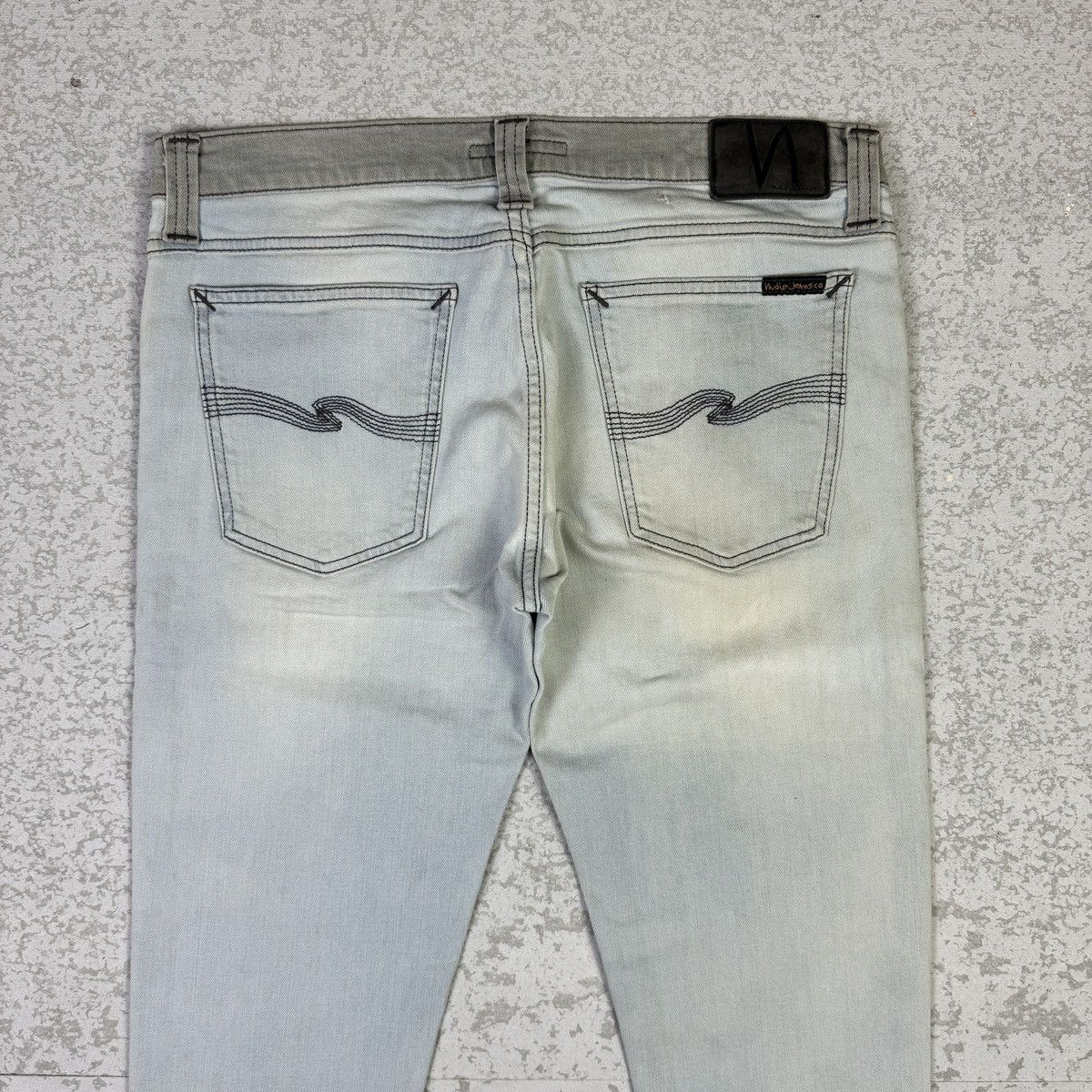 Nudie Jeans 🔥Nudie Tight Long John 2 tone Jeans Size US 32 / EU 48 - 10 Thumbnail