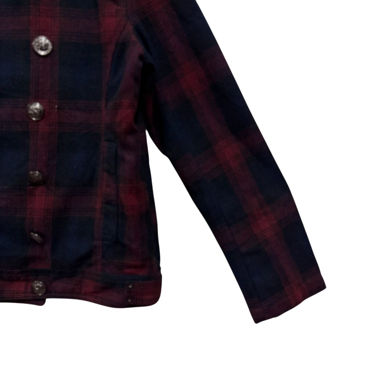 Le Grande Bleu (L.G.B.) Red Plaid Hoodie Jacket Vkei Style LGB Size US M / EU 48-50 / 2 - 5 Thumbnail