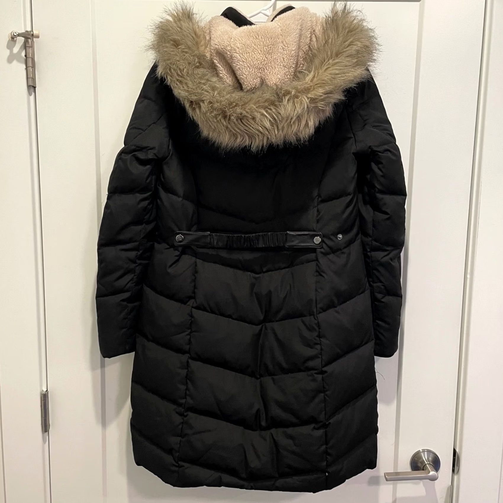 Ralph Lauren Lauren Ralph Lauren Parka Coat Puffer Sherpa Lined Faux Fur Hood Black Petite S Womens Size S / US 4 / IT 40 - 2 Thumbnail