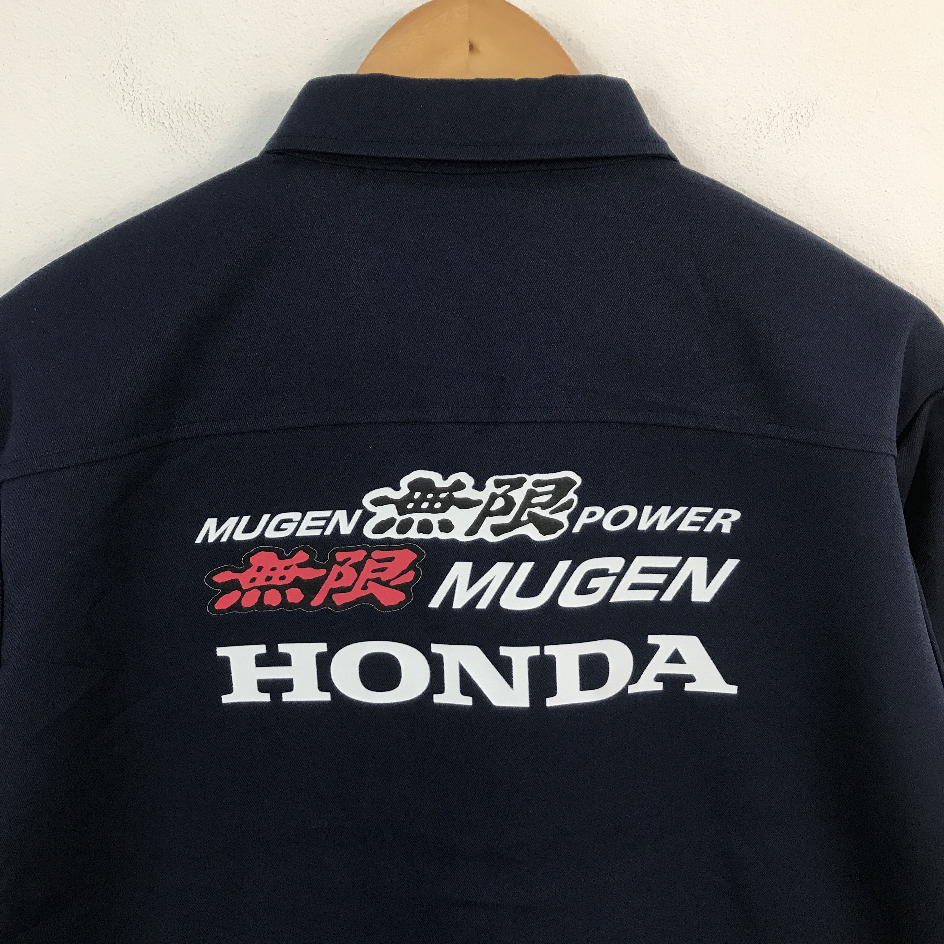 Honda × Japanese Brand Vtg Mugen Honda racing team F1 Japan jacket Size US L / EU 52-54 / 3 - 4 Thumbnail