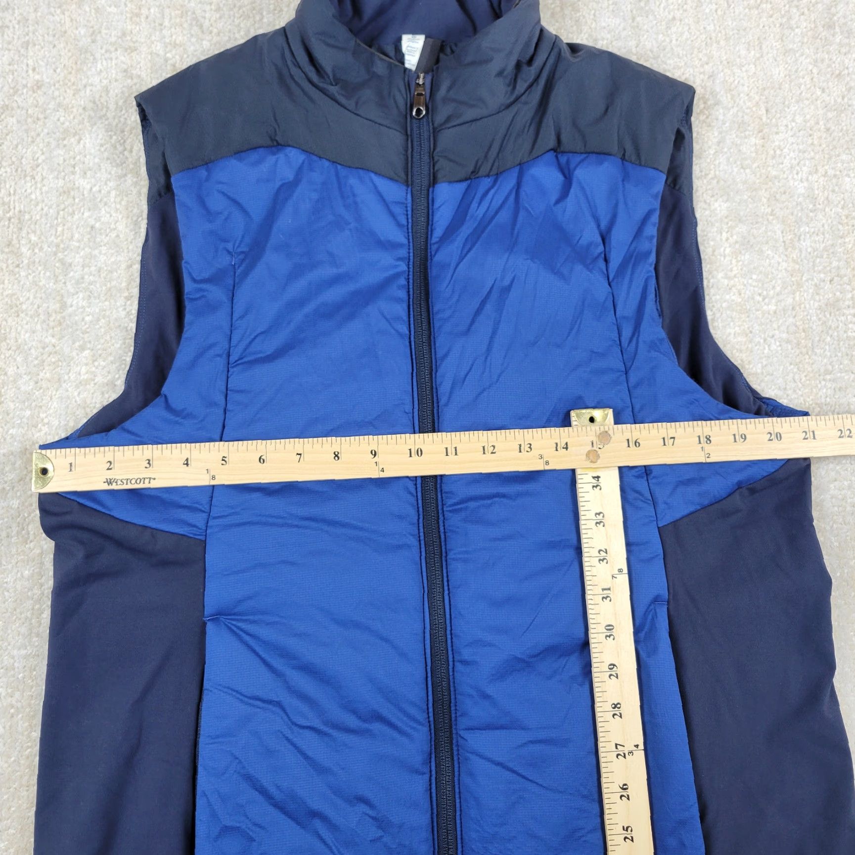 Lululemon Lululemon El Primo Vest Jacket Mens L Blue Full Zip Puffer Running Altletica Gym Style Basic Jacket Clothing Fashion Activewear Size US L / EU 52-54 / 3 - 4 Thumbnail