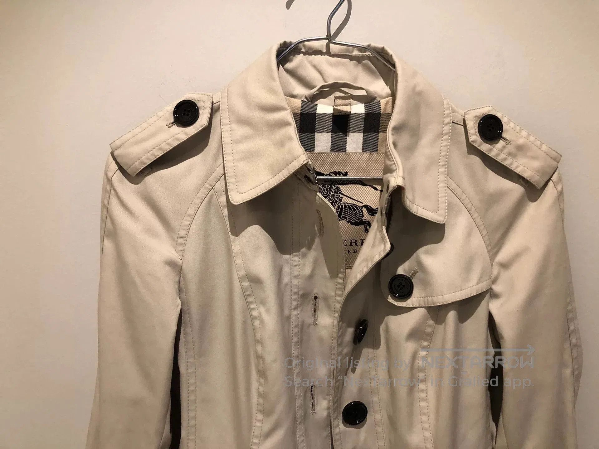 Burberry Burberry Runway Trench Coat. Size XS / US 0-2 / IT 36-38 - 3 Thumbnail