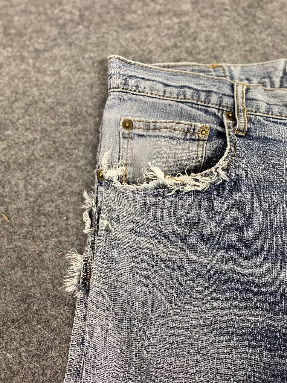 Hanes vintage hanes faded distressed denim Size US 32 / EU 48 - 10 Thumbnail