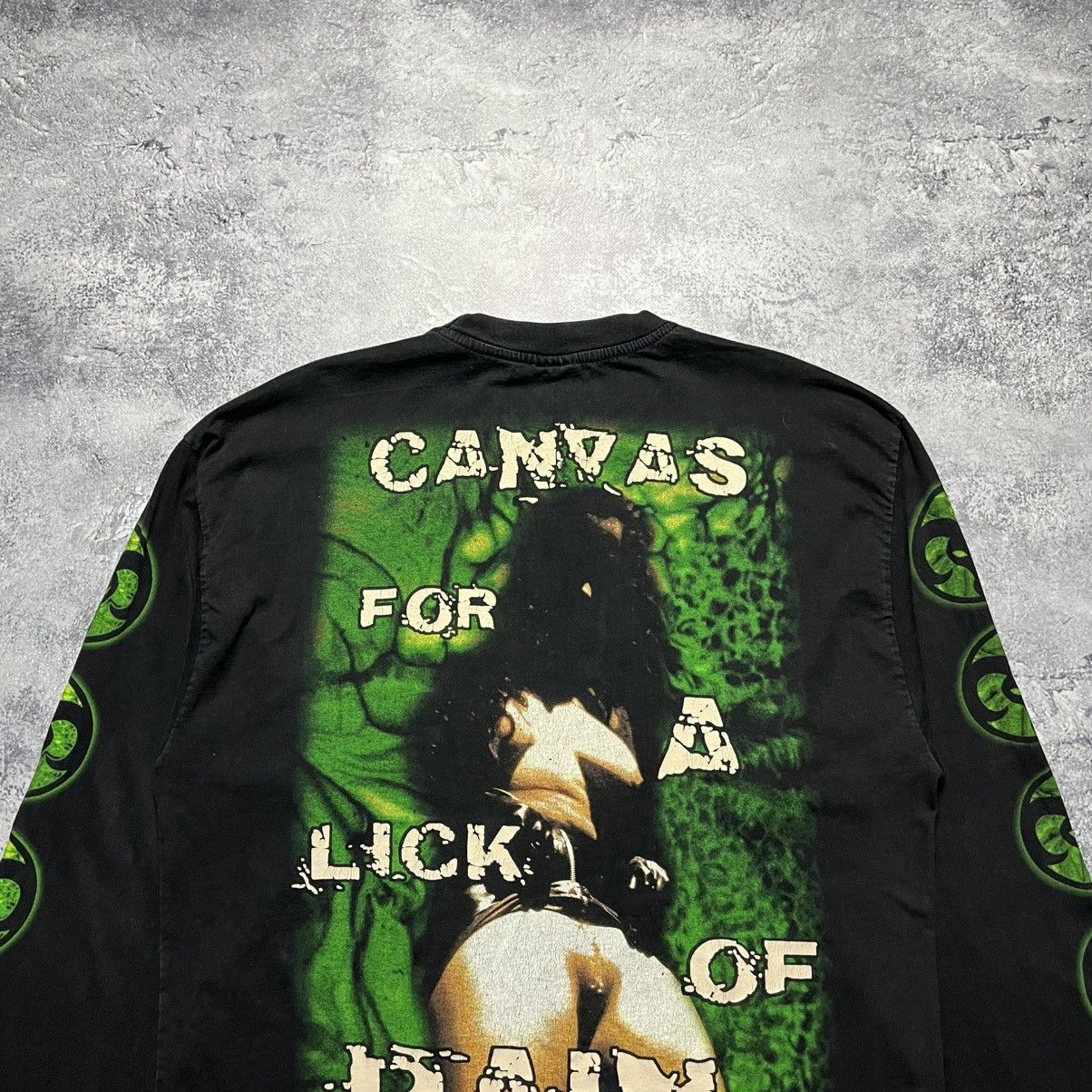 Band Tees Vintage 1999 Cradle Of Filth Canvas For A Lick Of Pain Size US XL / EU 56 / 4 - 10 Thumbnail