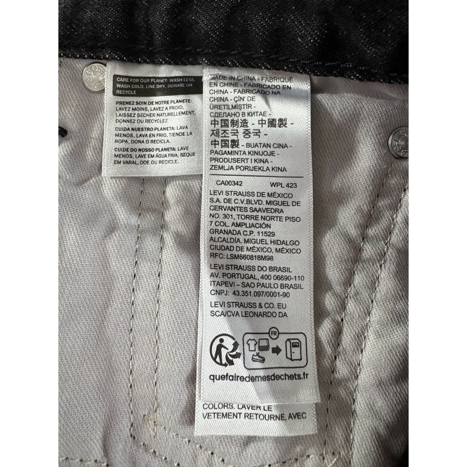 Levi's Levi's x Undercover "Light Darkness" Baggy Jeans Size 30 col Size US 30 / EU 46 - 5 Thumbnail