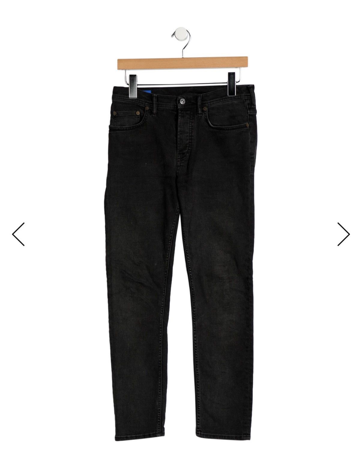 Acne Studios Acne Studios Black Skinny/Slim Bla Konst Jeans Size 28" / US 6 / IT 42 - 9 Thumbnail