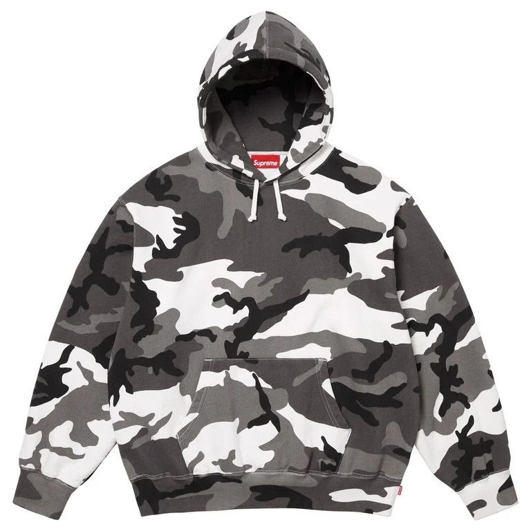 Supreme Supreme Satin Appliqué Hooded Sweatshirt Size US S / EU 44-46 / 1 - 2 Thumbnail