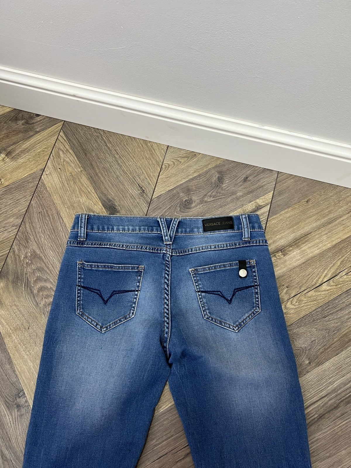 Versace × Versace Jeans Couture × Vintage Vintage Versace Jeans Women’s Denim Pants Size 28" / US 6 / IT 42 - 14 Thumbnail