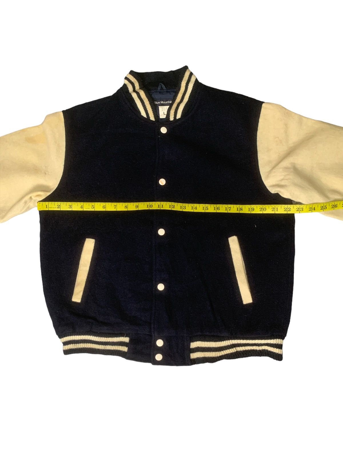 Vintage Rare Design Vintage Blue Mountain Varsity Jackets Size US L / EU 52-54 / 3 - 10 Thumbnail