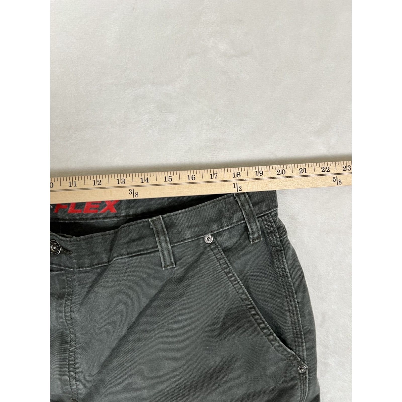 Dickies Dickies Flex Cargo Shorts Gray Canvas Size 40 Relaxed Y2K Sk Size US 40 / EU 56 - 6 Thumbnail