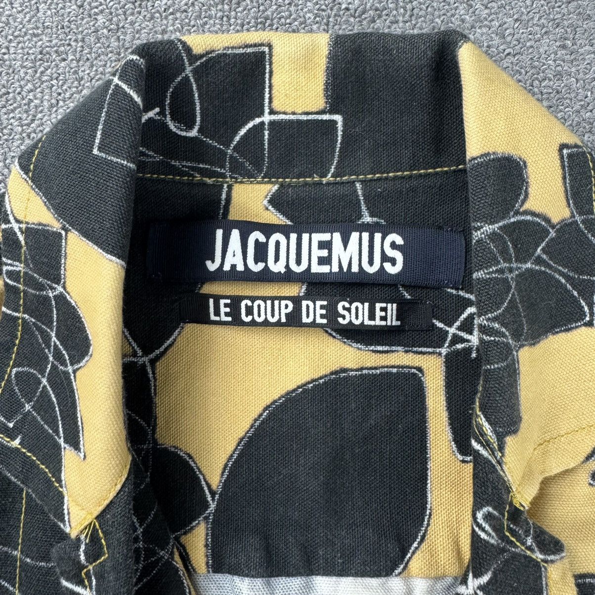Jacquemus Jacquemus - Jean Camp Collar Printed Blended Shirt Size US S / EU 44-46 / 1 - 9 Thumbnail