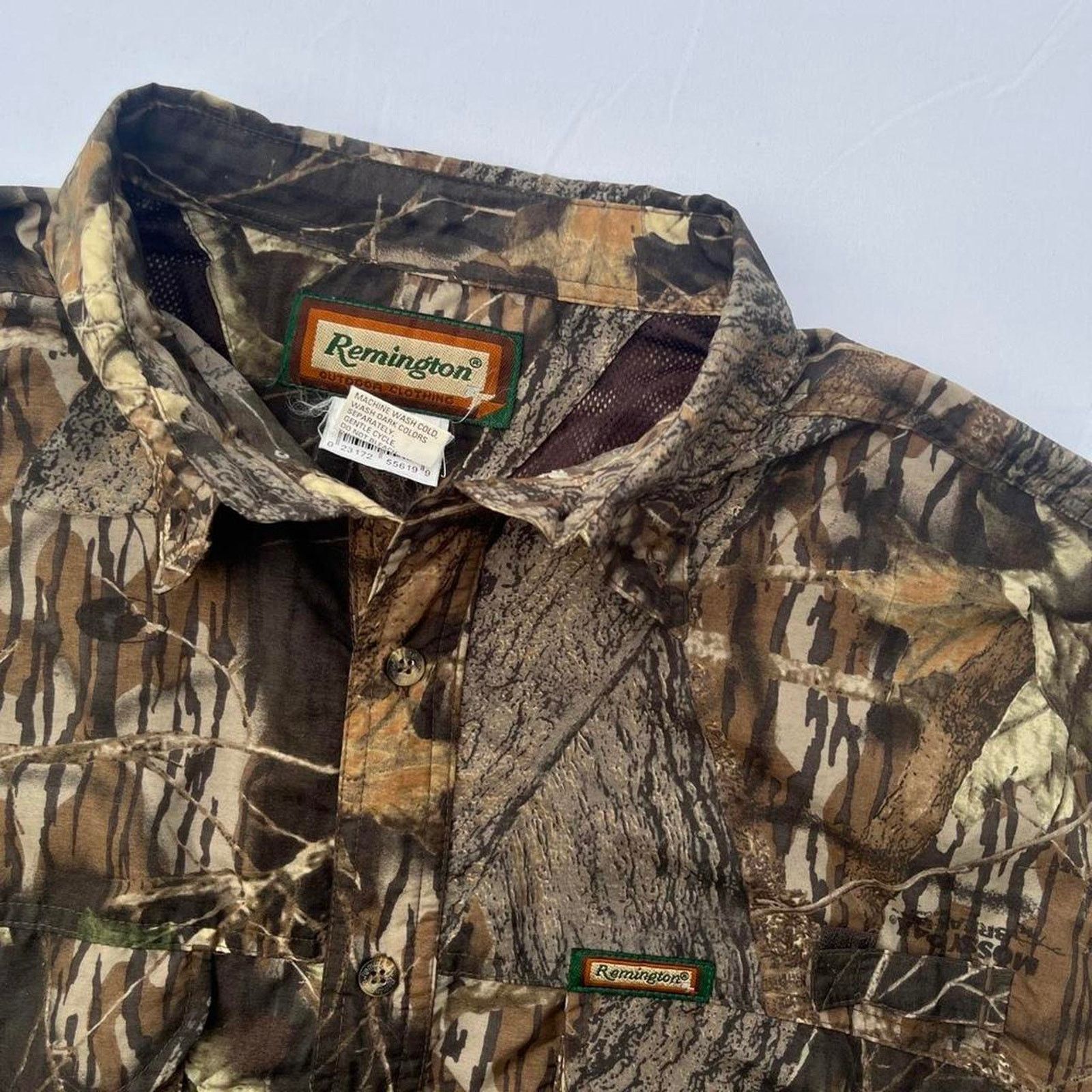 Other Remington Button-Down Breakup Lightweight Camo Men's Shirt Size US XXL / EU 58 / 5 - 2 Thumbnail