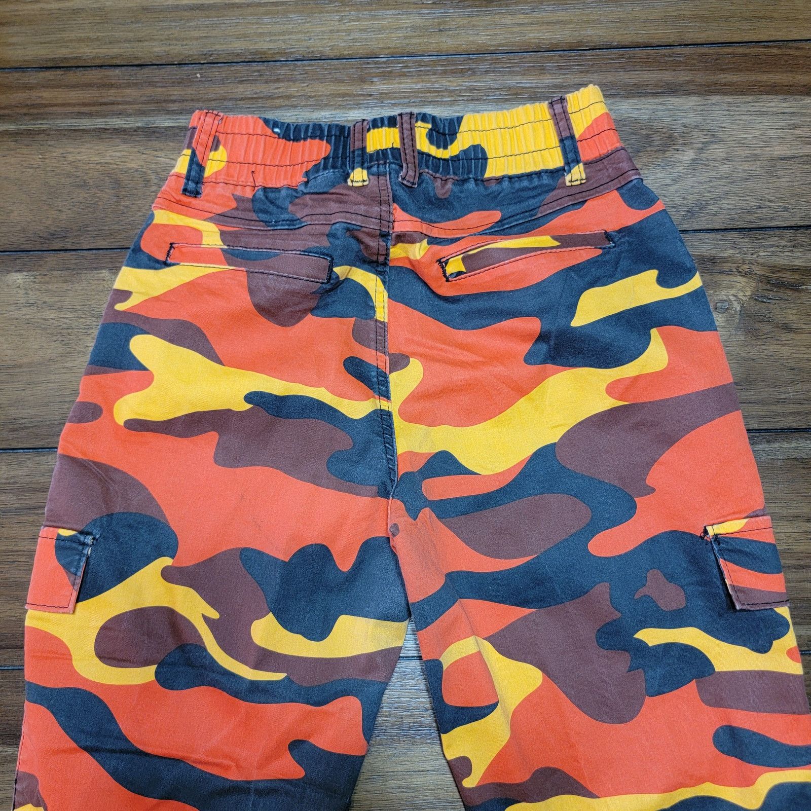 Other V.I.P. Camo Cargo Pants w/ Elastic Cuffs - Size Junior 1/25 Size 23" - 5 Thumbnail