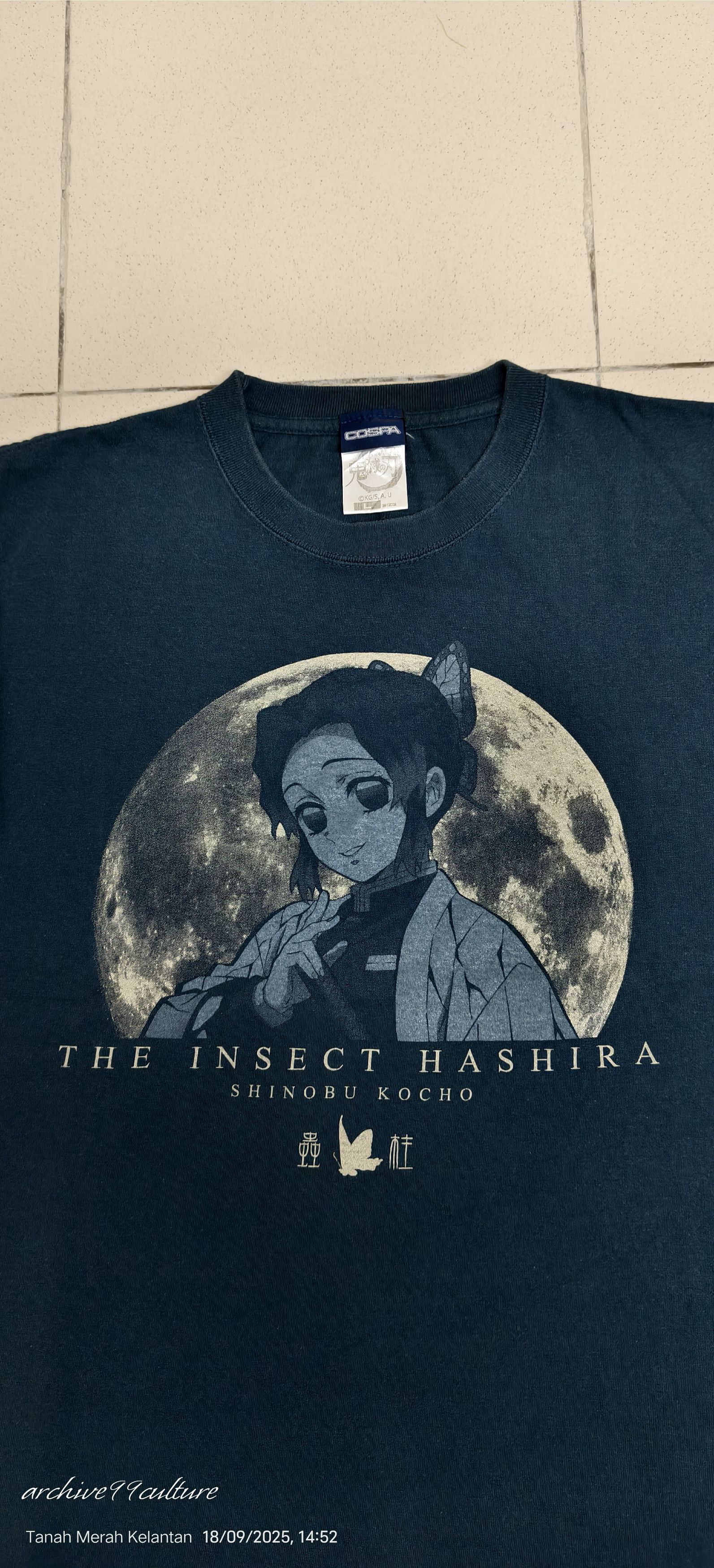 Anime Demon Slayer Kimetsu no Yaiba Shinobu kocho Cospa Tshirt Size US L / EU 52-54 / 3 - 6 Thumbnail