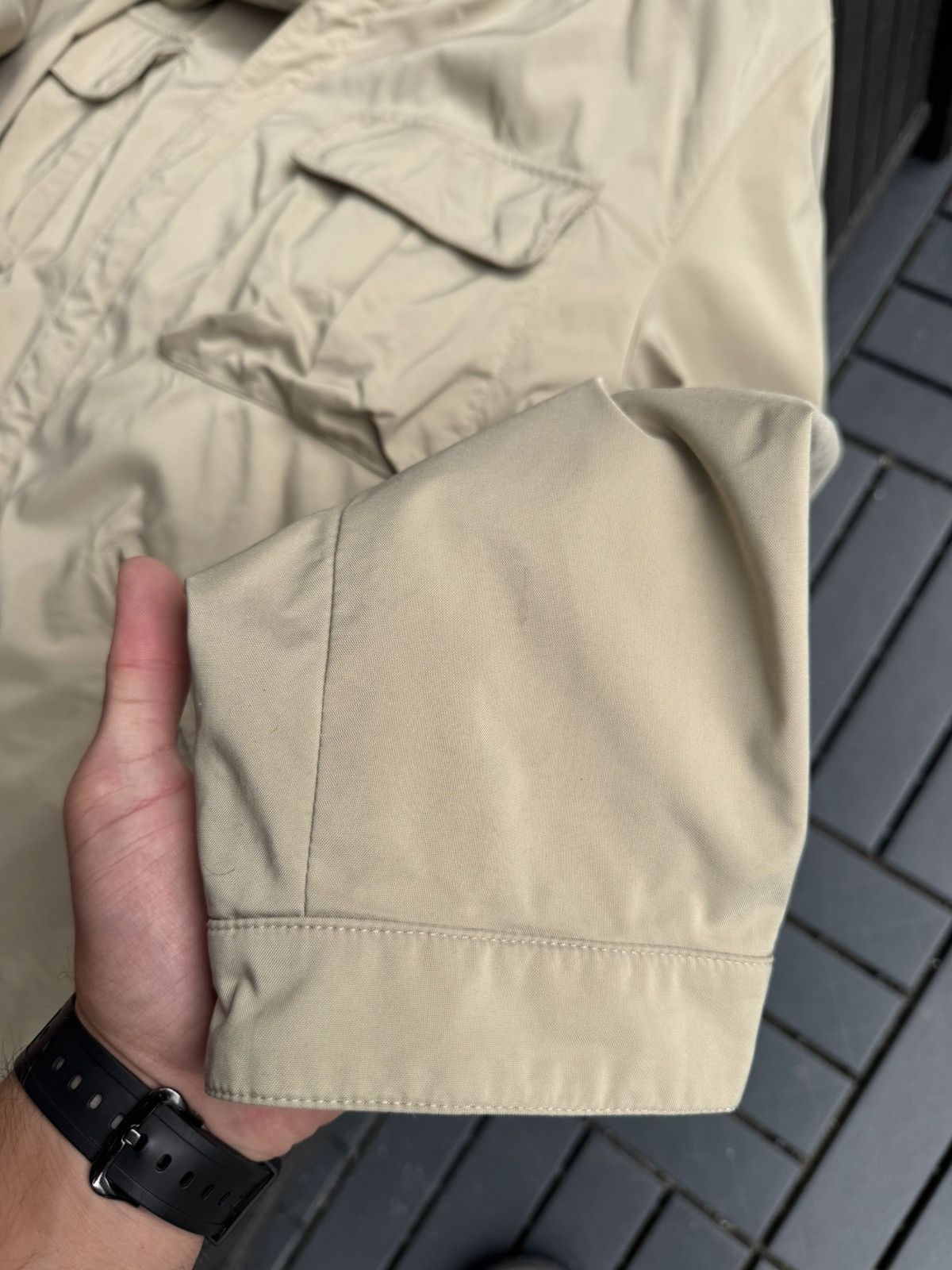 Canali Canali Sport Nylon shimmer Multipocket jacket size 52 Size US L / EU 52-54 / 3 - 7 Thumbnail