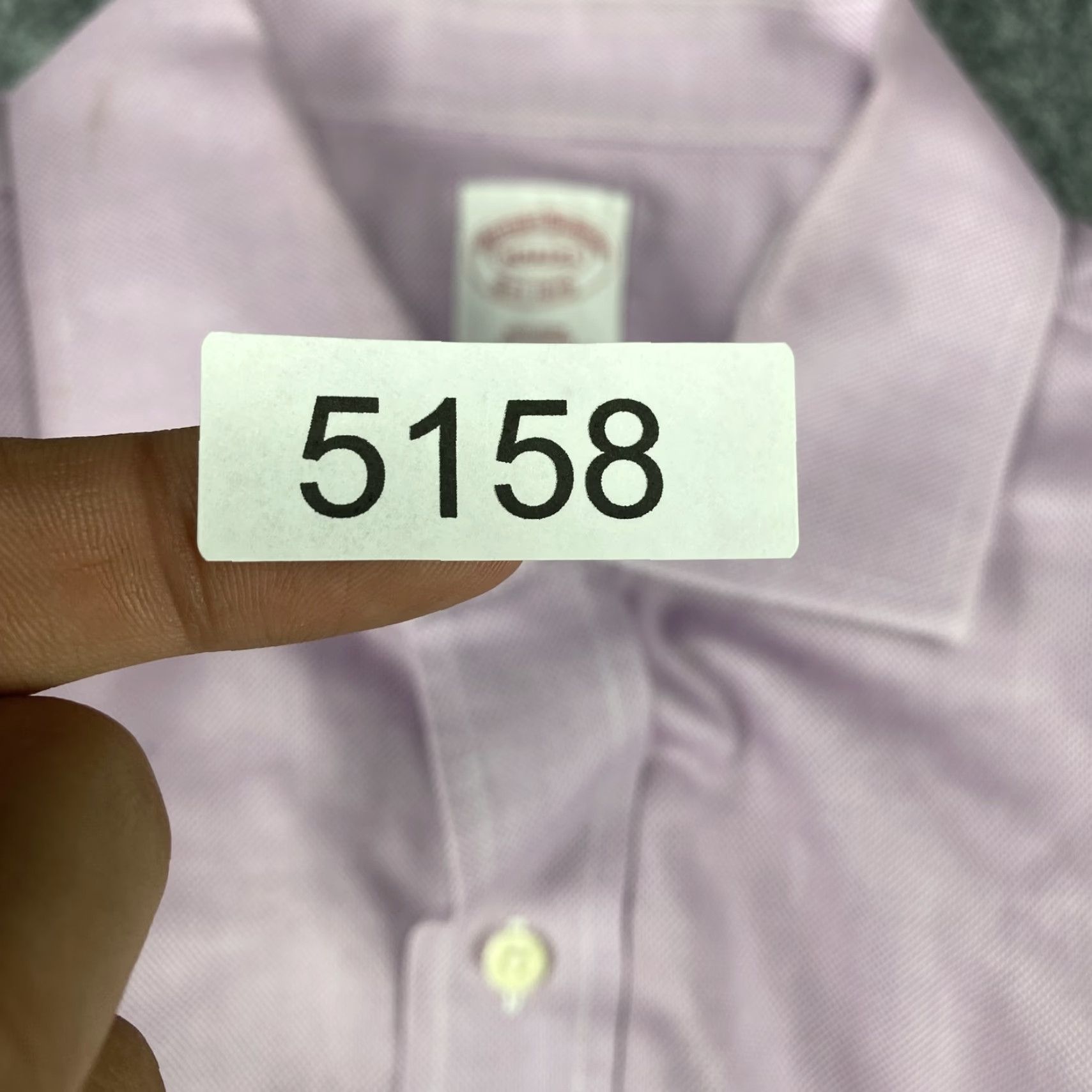 Brooks Brothers Brooks Brothers Shirt Mens Medium Purple Dress Non Iron French Cuff Formal Business Size 40R - 8 Thumbnail
