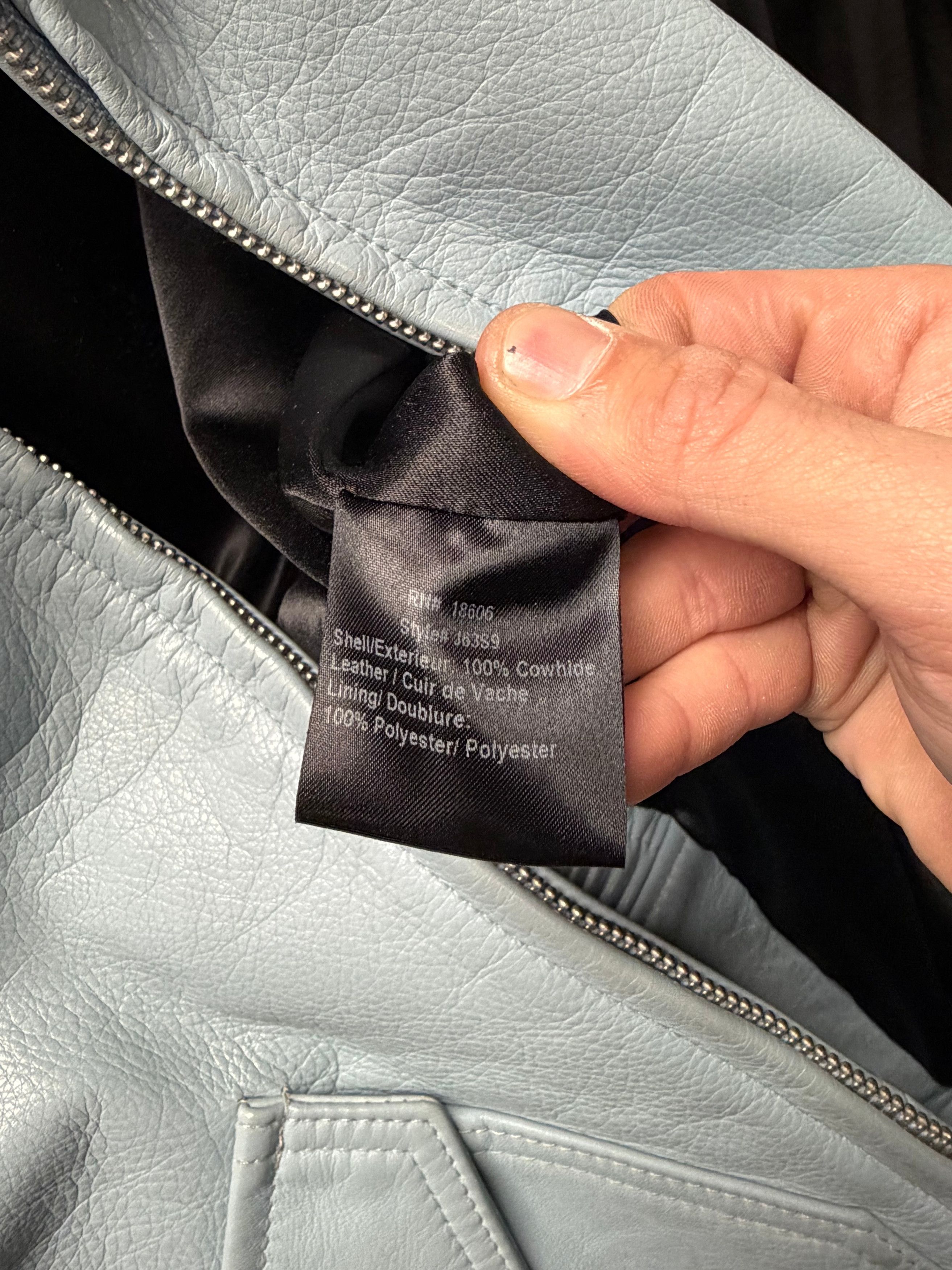 Supreme AW2019 Supreme x Schott Baby Blue Leather Bomber Jacket Size US S / EU 44-46 / 1 - 5 Thumbnail