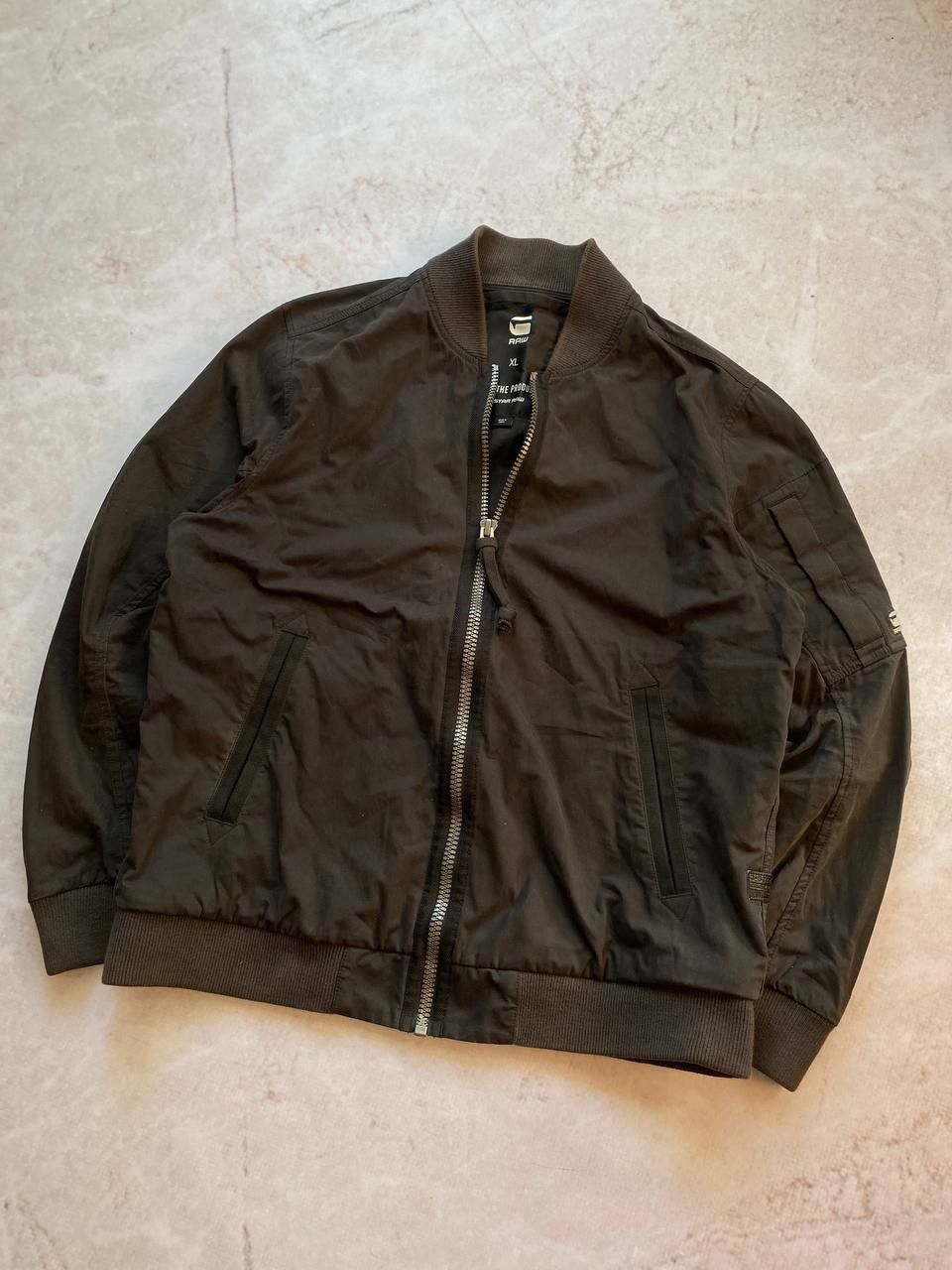 G-Star × Vintage Vintage G-Star Raw Bomber Jacket Size US XL / EU 56 / 4 - 1 Thumbnail