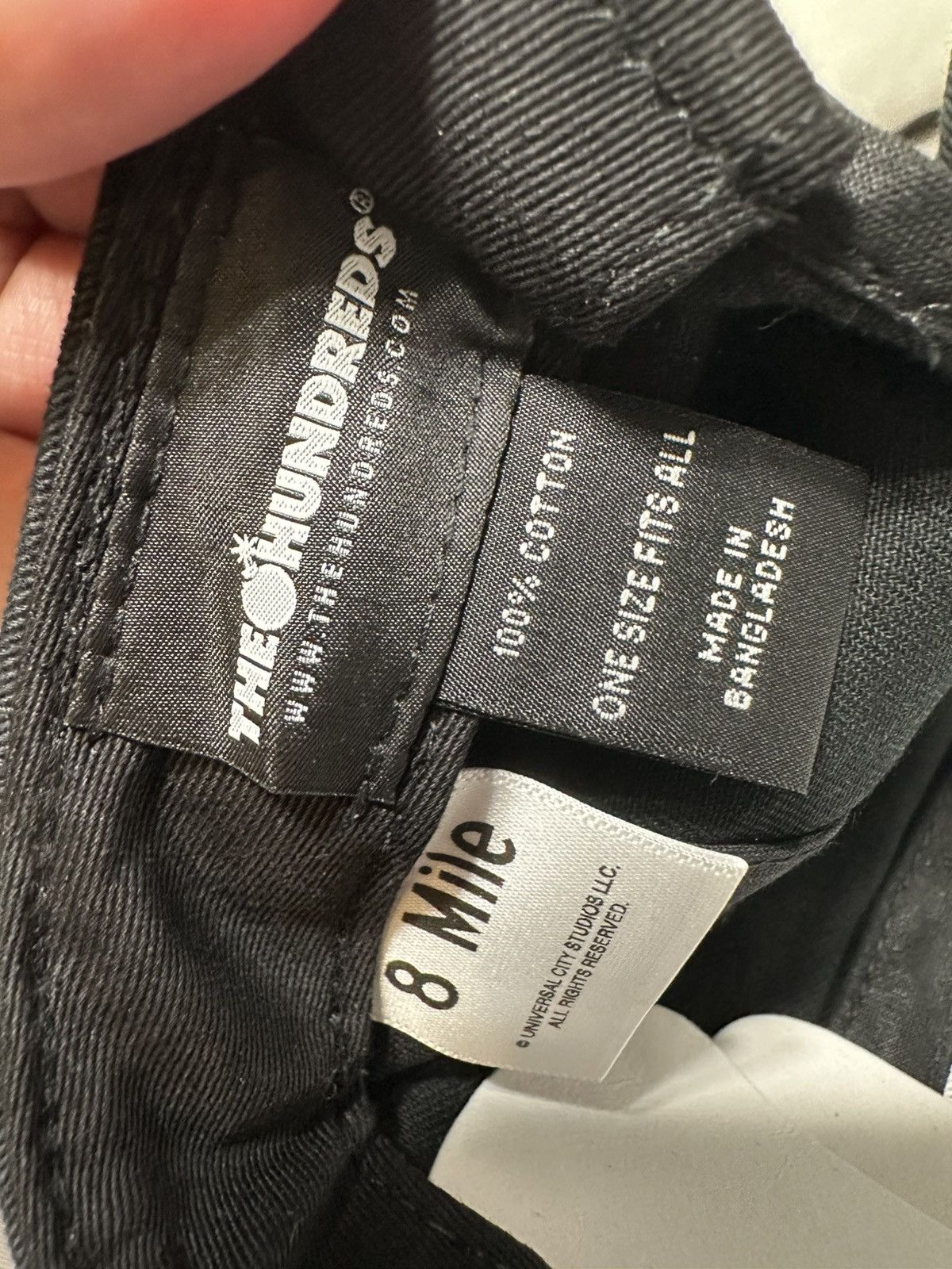 The Hundreds The Hundreds x 8 Mile Snapback Hat B-Rabbit Papa Doc OS NWT Size ONE SIZE - 5 Thumbnail