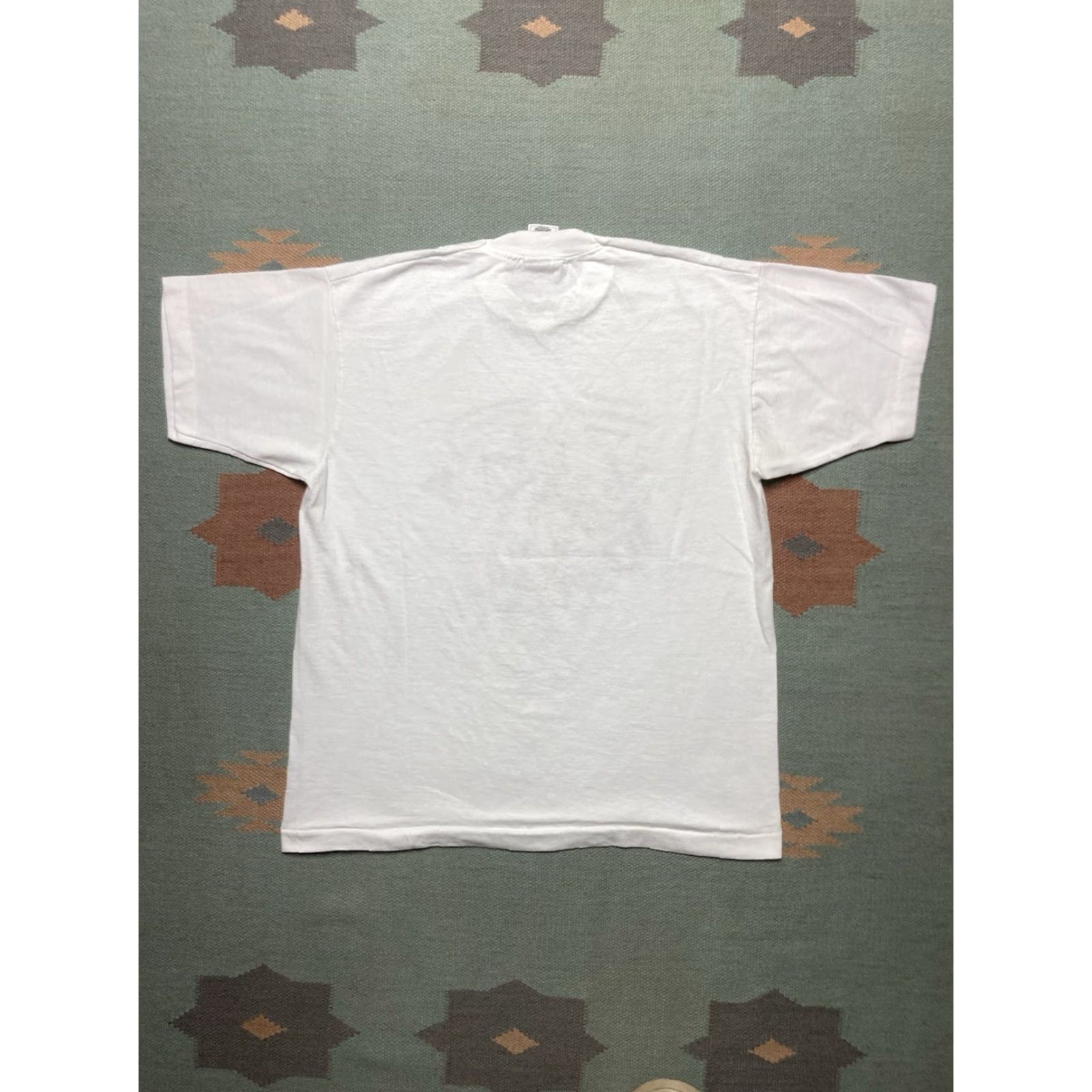 Fruit Of The Loom VINTAGE 90s T Shirt confrontation with extremity Jesus tee abandon hope Large Mens T-Shirt White 90s Fruit of the Loom Size US L / EU 52-54 / 3 - 6 Thumbnail