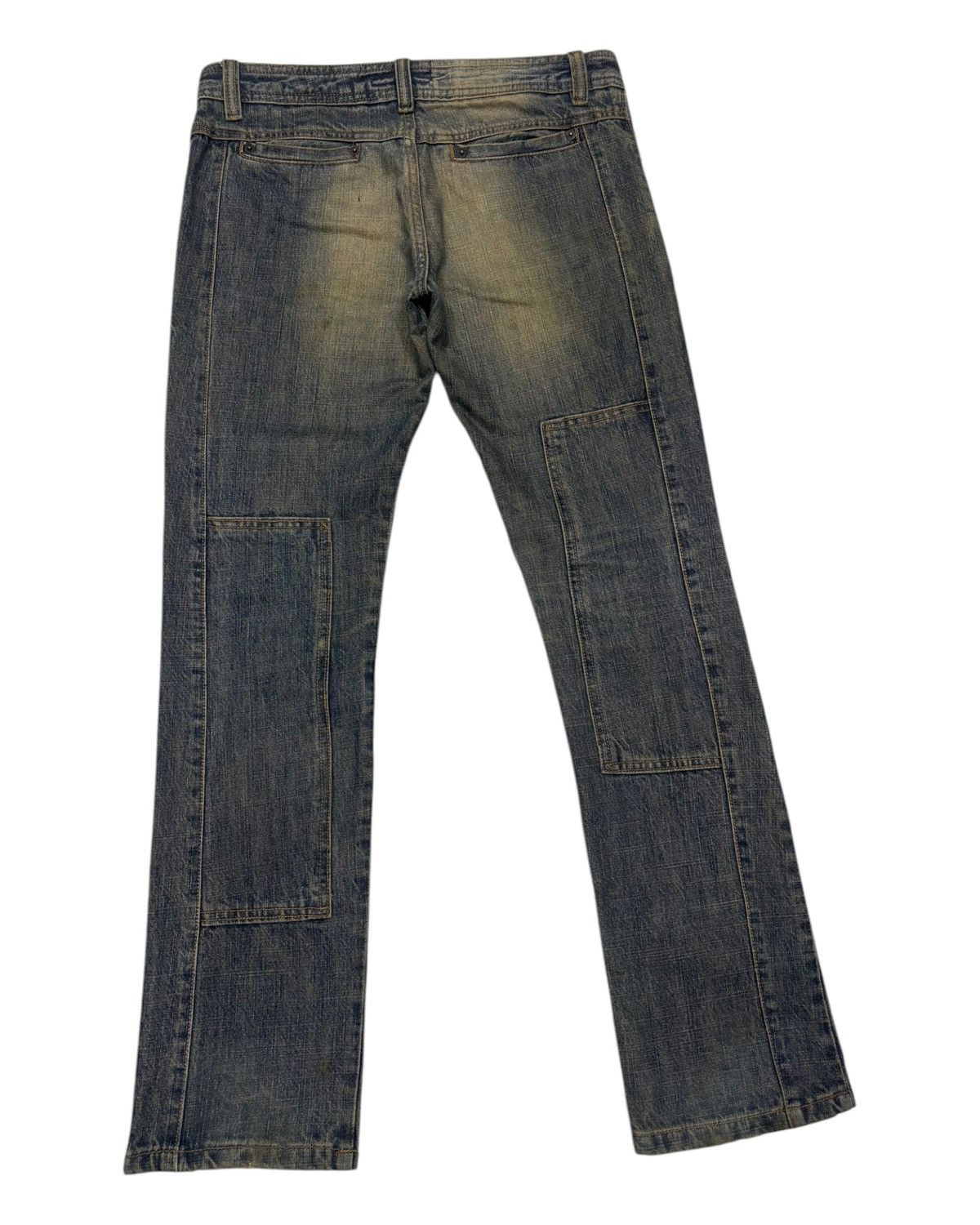 If Six Was Nine Vintage Japanese Kinky Style Mud Wash Jeans Oops West Point Size 32" / US 10 / IT 46 - 4 Thumbnail