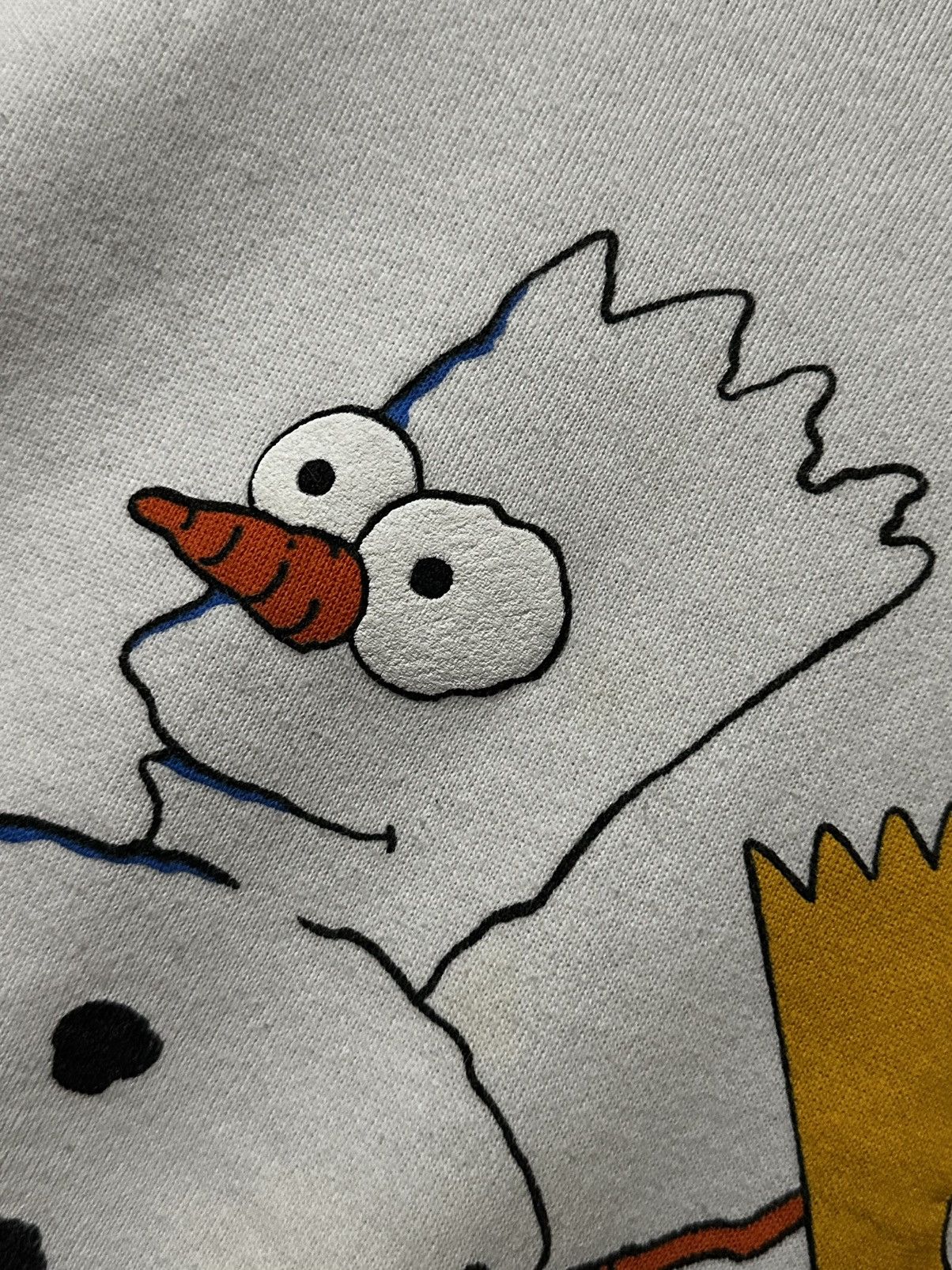 Delta The Simpsons Bart Snowman Sweatshirt Size US XL / EU 56 / 4 - 5 Thumbnail