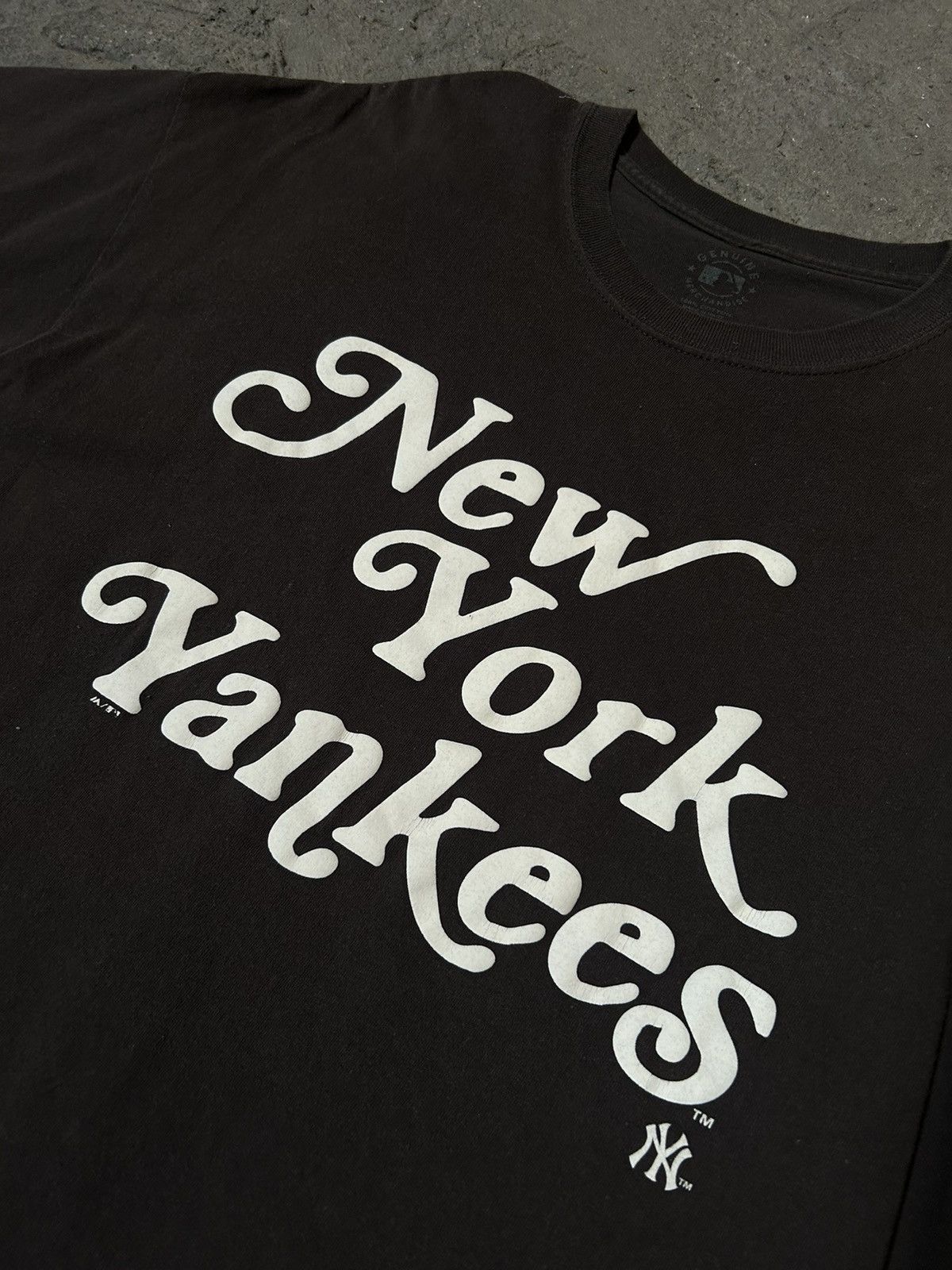 MLB × Vintage New York Yankees Genuine Merchandise T-Shirt Size US L / EU 52-54 / 3 - 2 Thumbnail