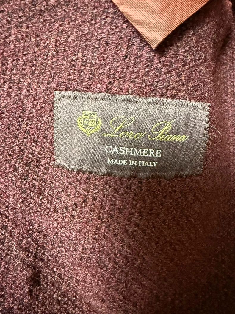 Loro Piana LORO PIANA Men's cashmere unstructured casual suit Size US L / EU 52-54 / 3 - 4 Thumbnail
