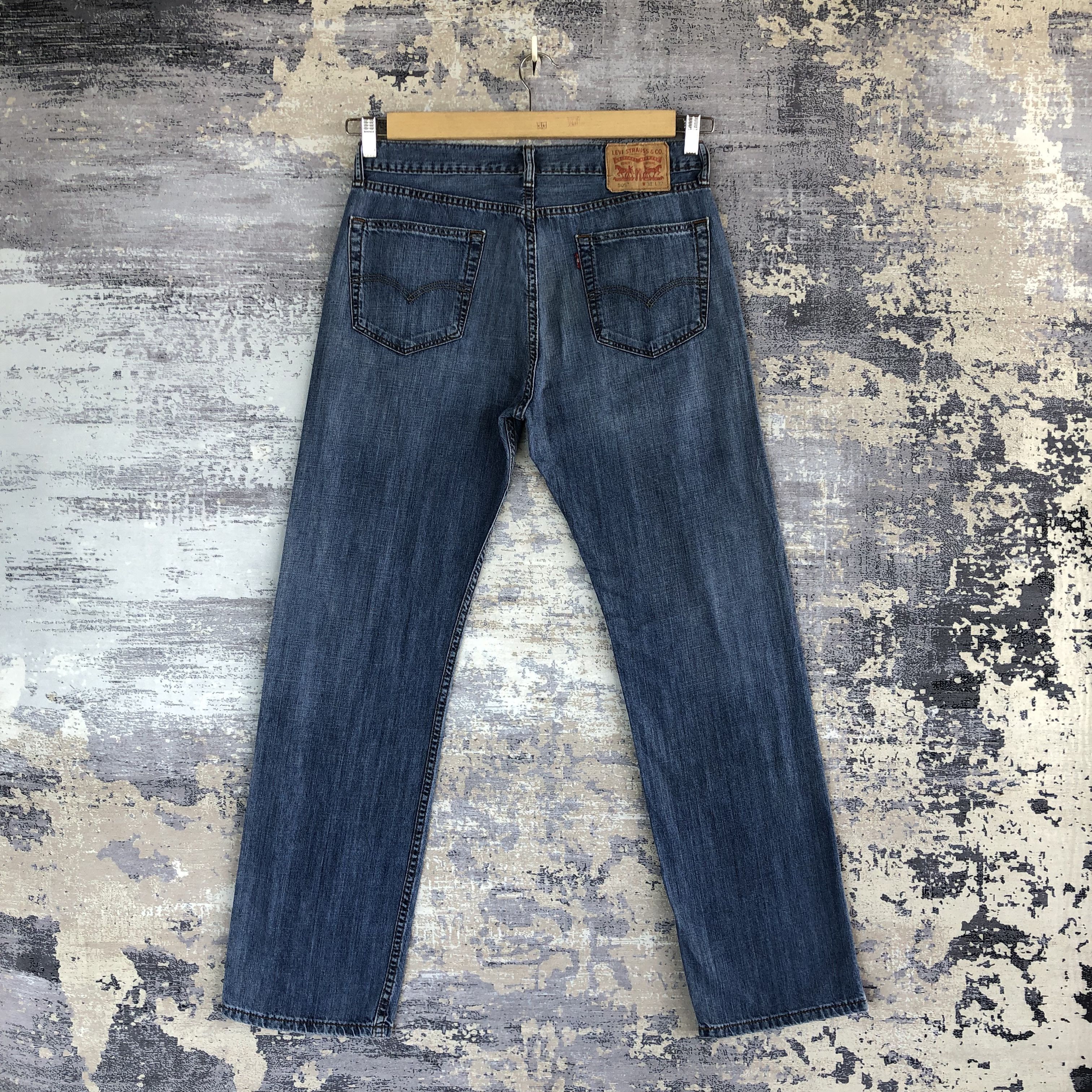 Levi's Vintage Levis Faded 505 Jeans Levi's Light Wash Denim Size US 32 / EU 48 - 2 Thumbnail