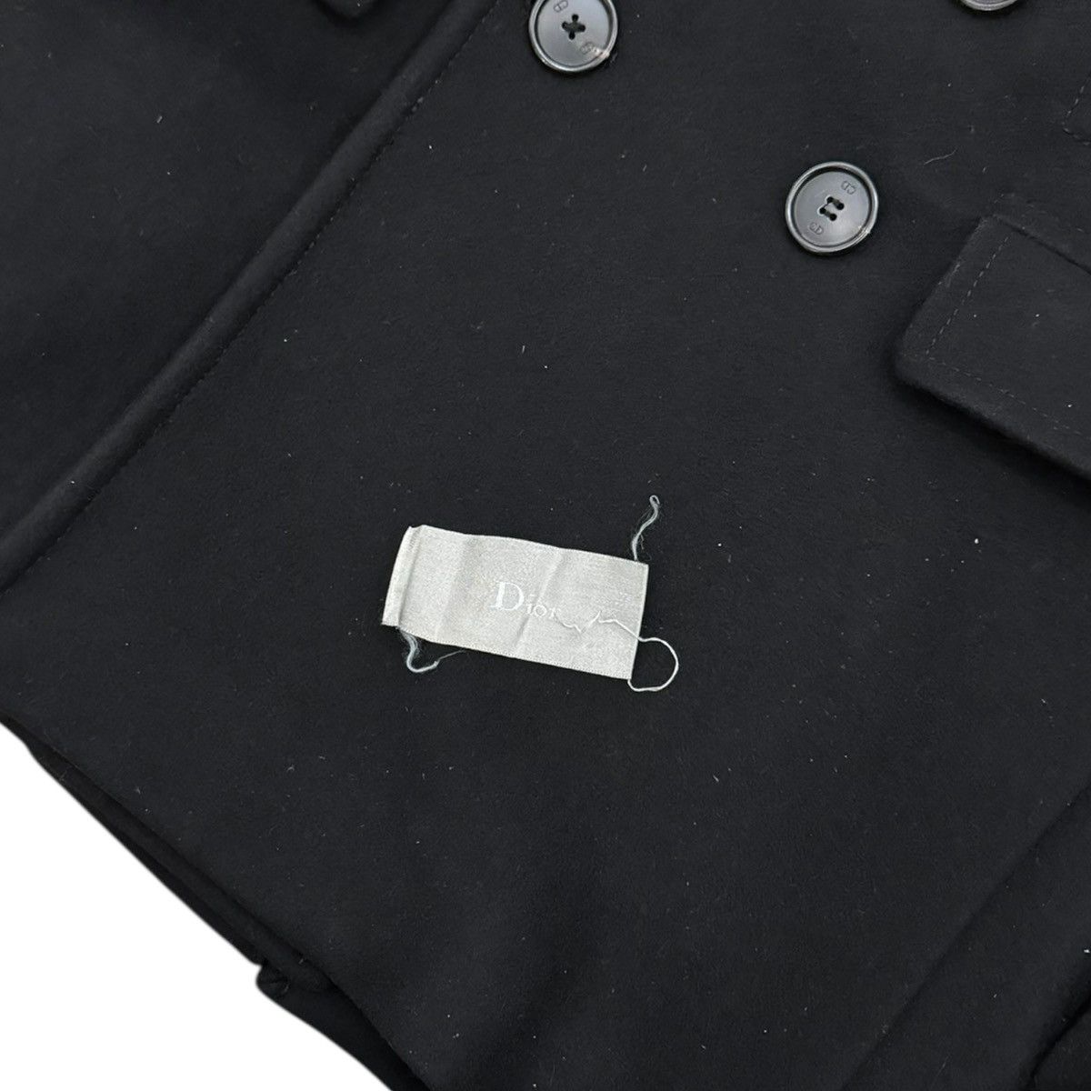 Dior Dior Homme by Hedi Slimane AW06 Double-breasted Pea Coat Size US S / EU 44-46 / 1 - 6 Thumbnail