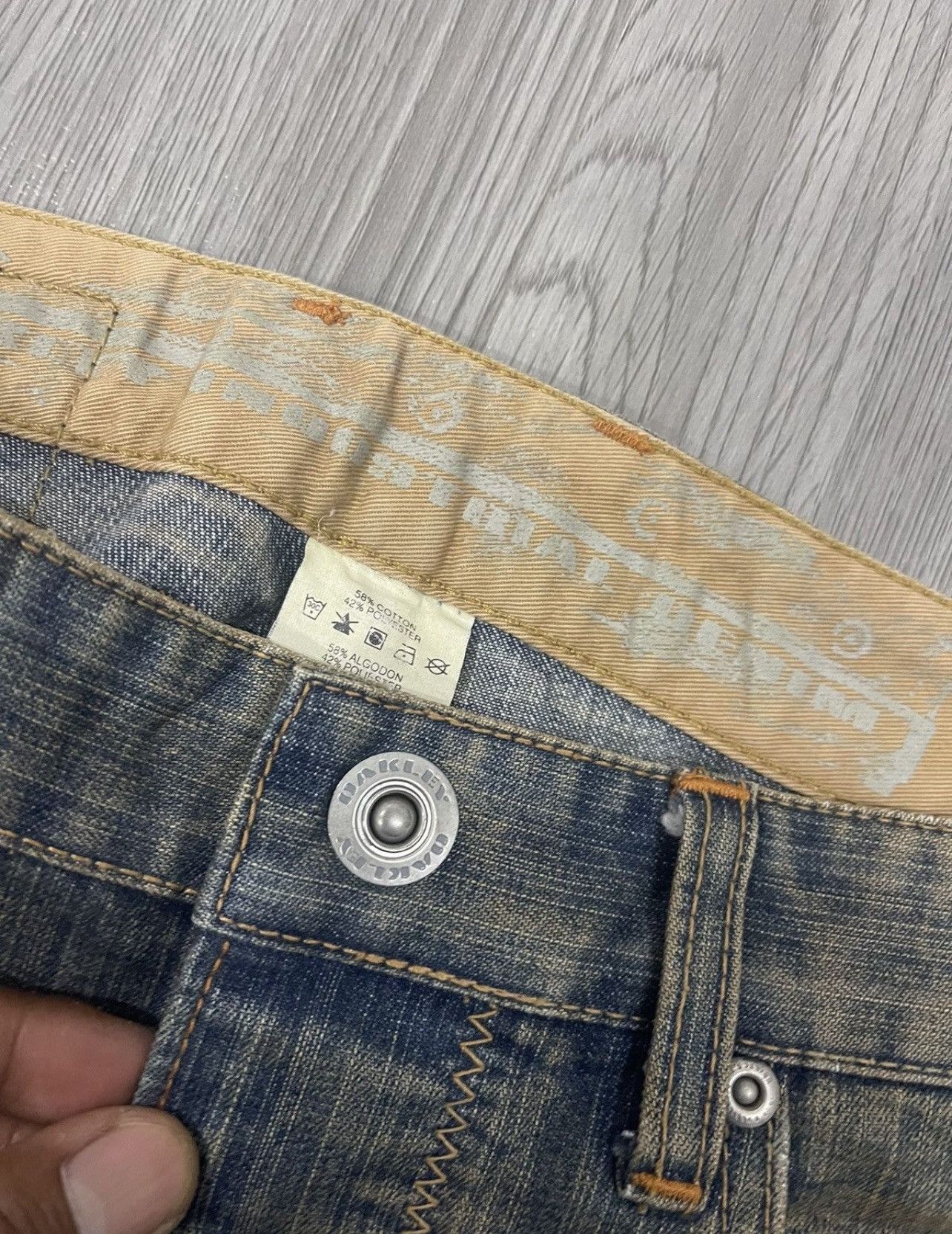 Oakley × Vintage Unisex Oakley Flare Jeans Size US 30 / EU 46 - 5 Thumbnail