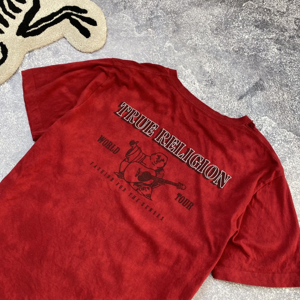 True Religion Men’s True Religion Big logo y2k Japan tee Size US XL / EU 56 / 4 - 2 Thumbnail