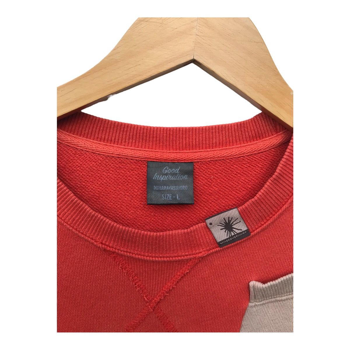 GU × Maison MIHARA YASUHIRO Miharayasuhiro GU Good Inspiration Hybrid Sweatshirt Size US L / EU 52-54 / 3 - 3 Thumbnail