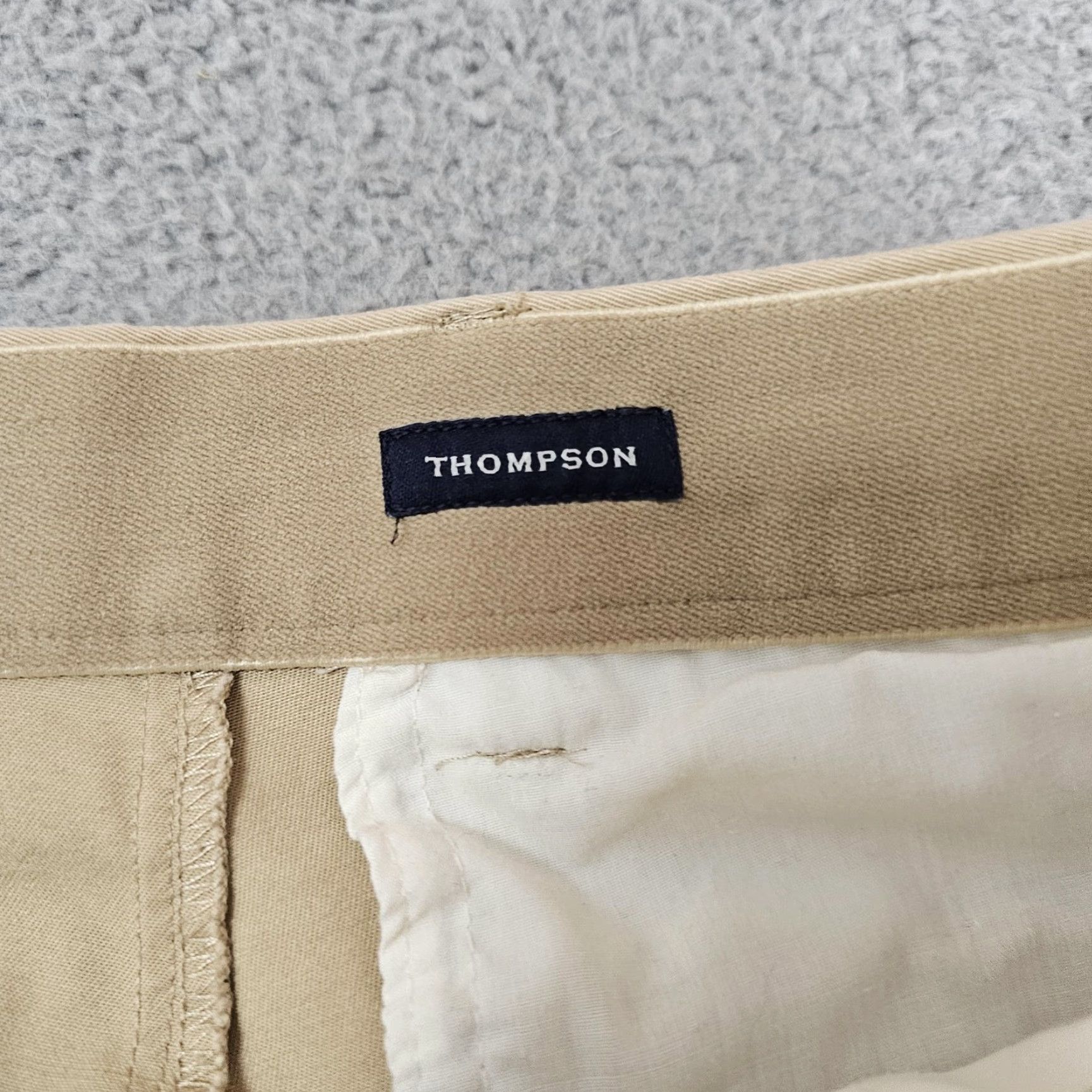 J.Crew J.Crew Thompson Flex Chino Pants Mens 29x32 Khaki Tan Flat Front Stretch Chino Pants Mens Flat Front Stretch Beige/Khaki 90s? Size US 29 - 4 Thumbnail