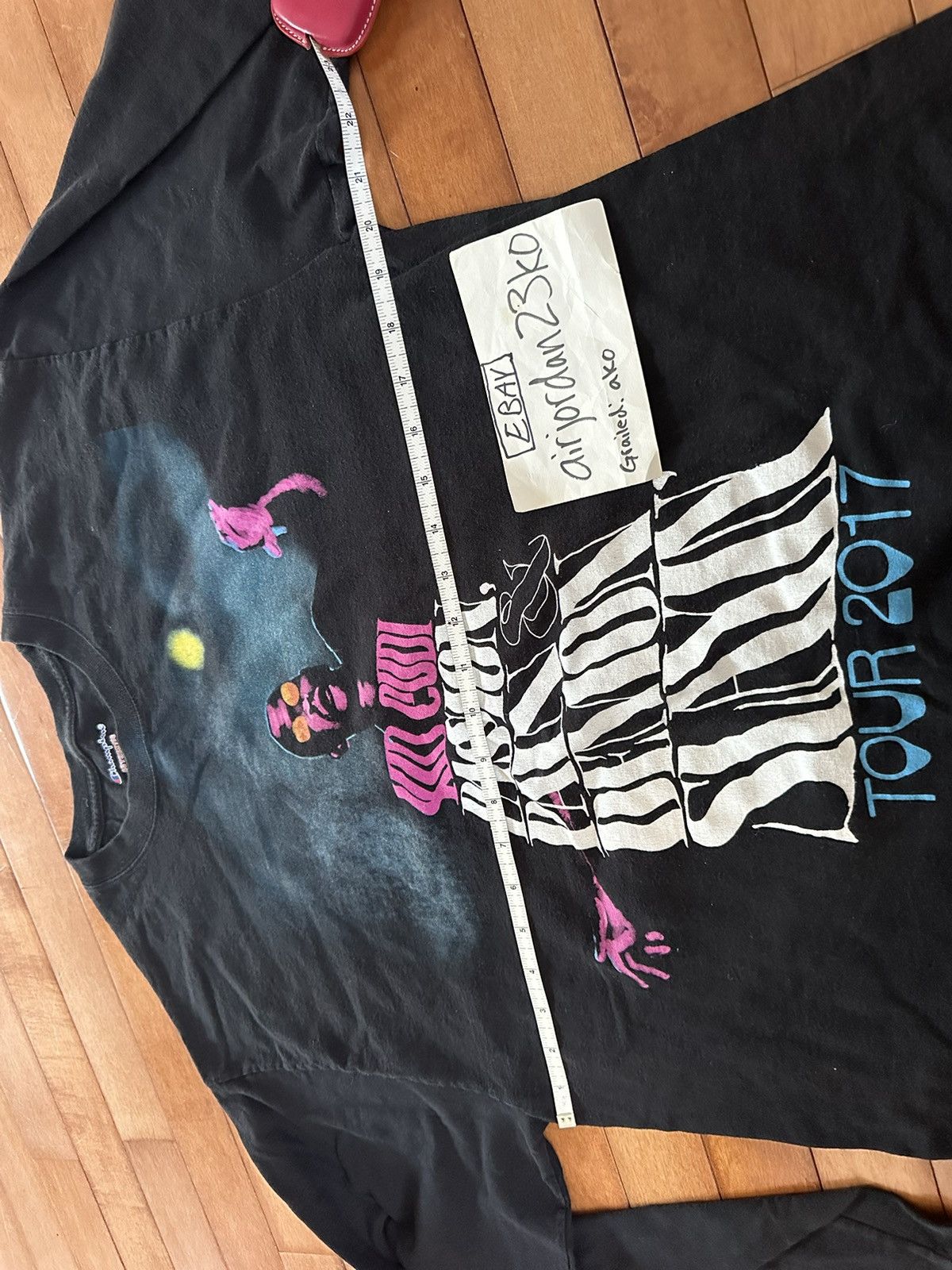 Kid Cudi Kid Cudi Virgil Abloh Passion Pain Demon Slayin 2017 Tour Size US L / EU 52-54 / 3 - 7 Thumbnail