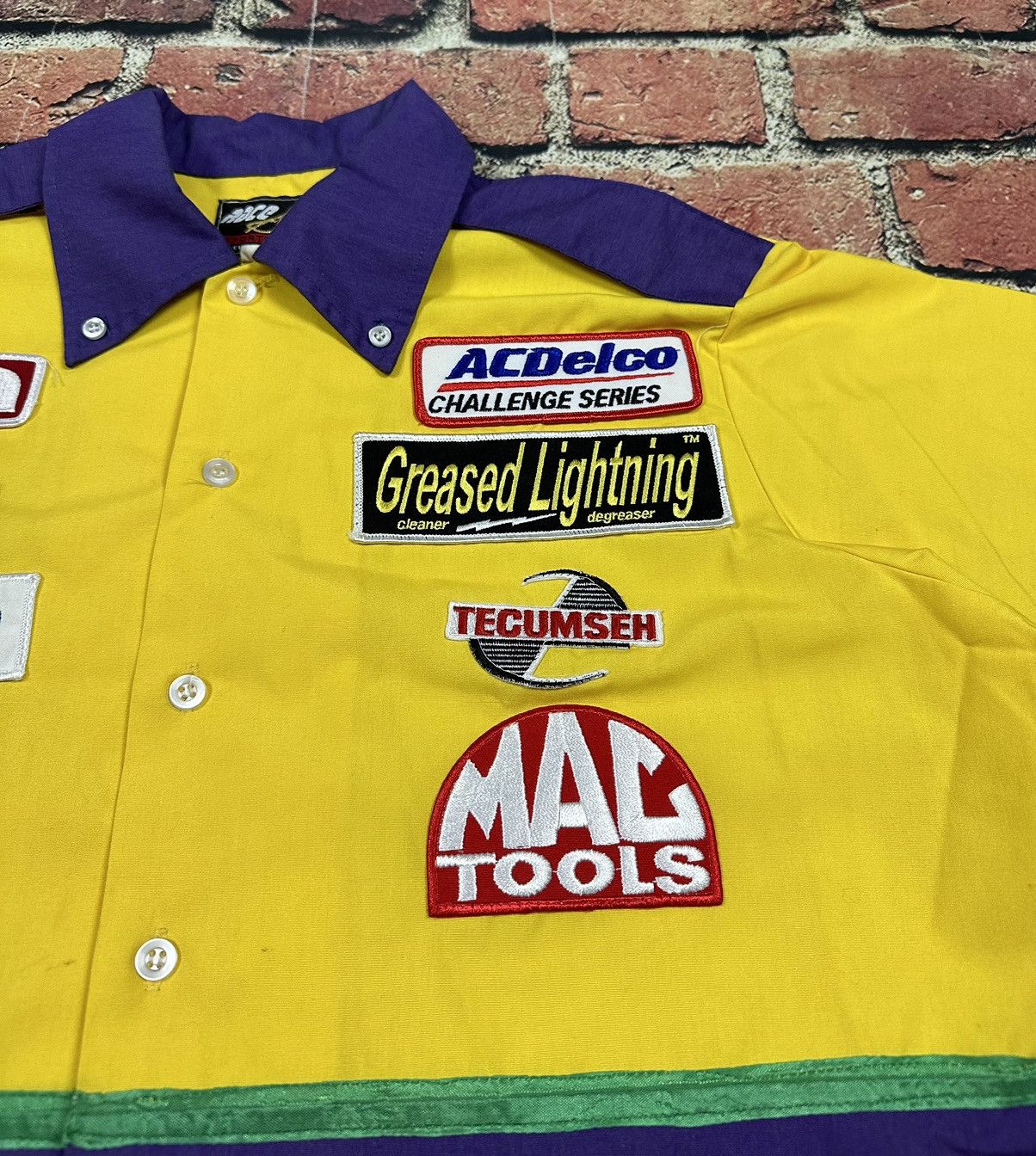NASCAR Vintage AC Delco Ford Goodyear Pit Crew Racing Mac Tools Size US L / EU 52-54 / 3 - 4 Thumbnail