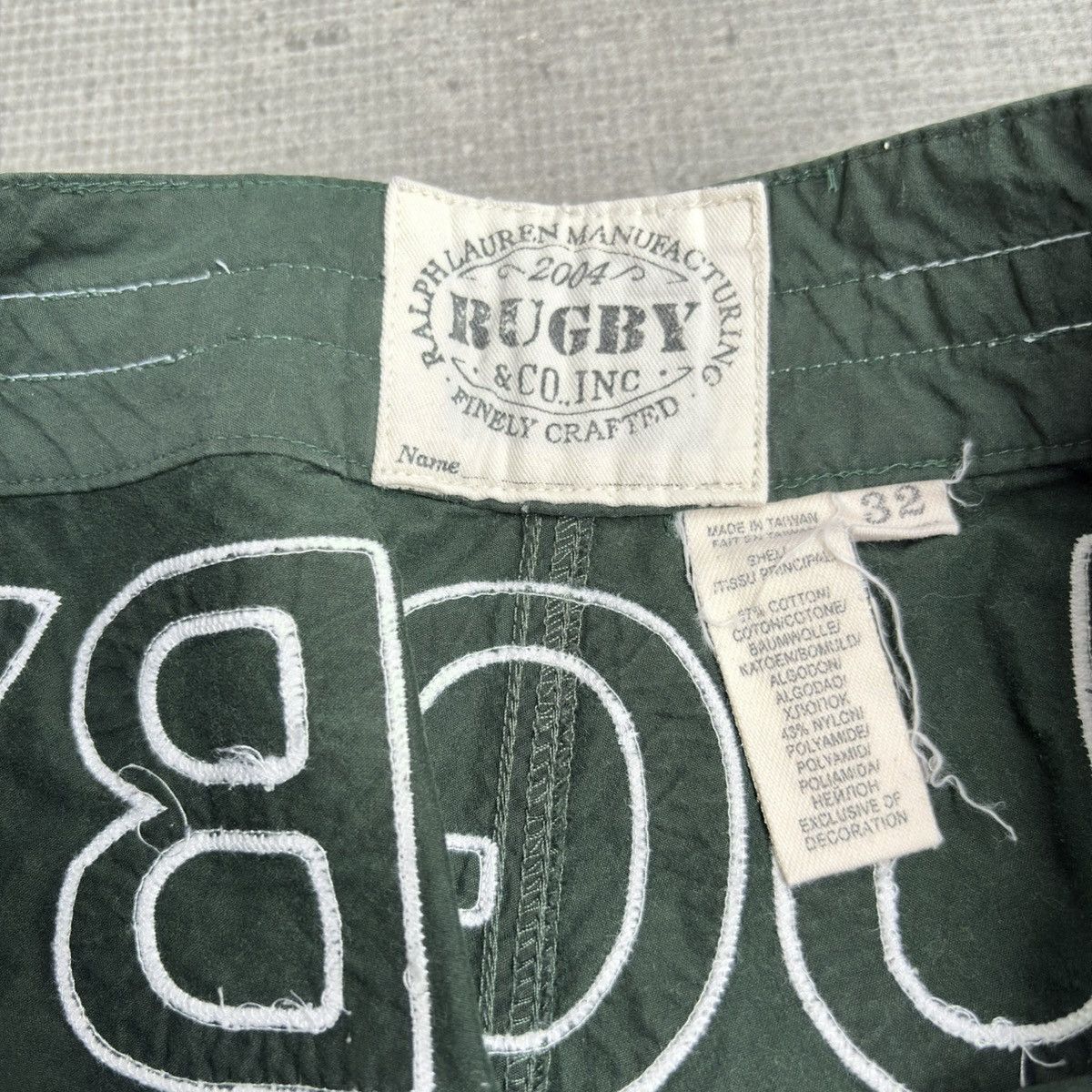 Rugby Ralph Lauren RUGBY SHORT PANTS RALPH LAURENT MANUFACTURING Size US 32 / EU 48 - 4 Thumbnail
