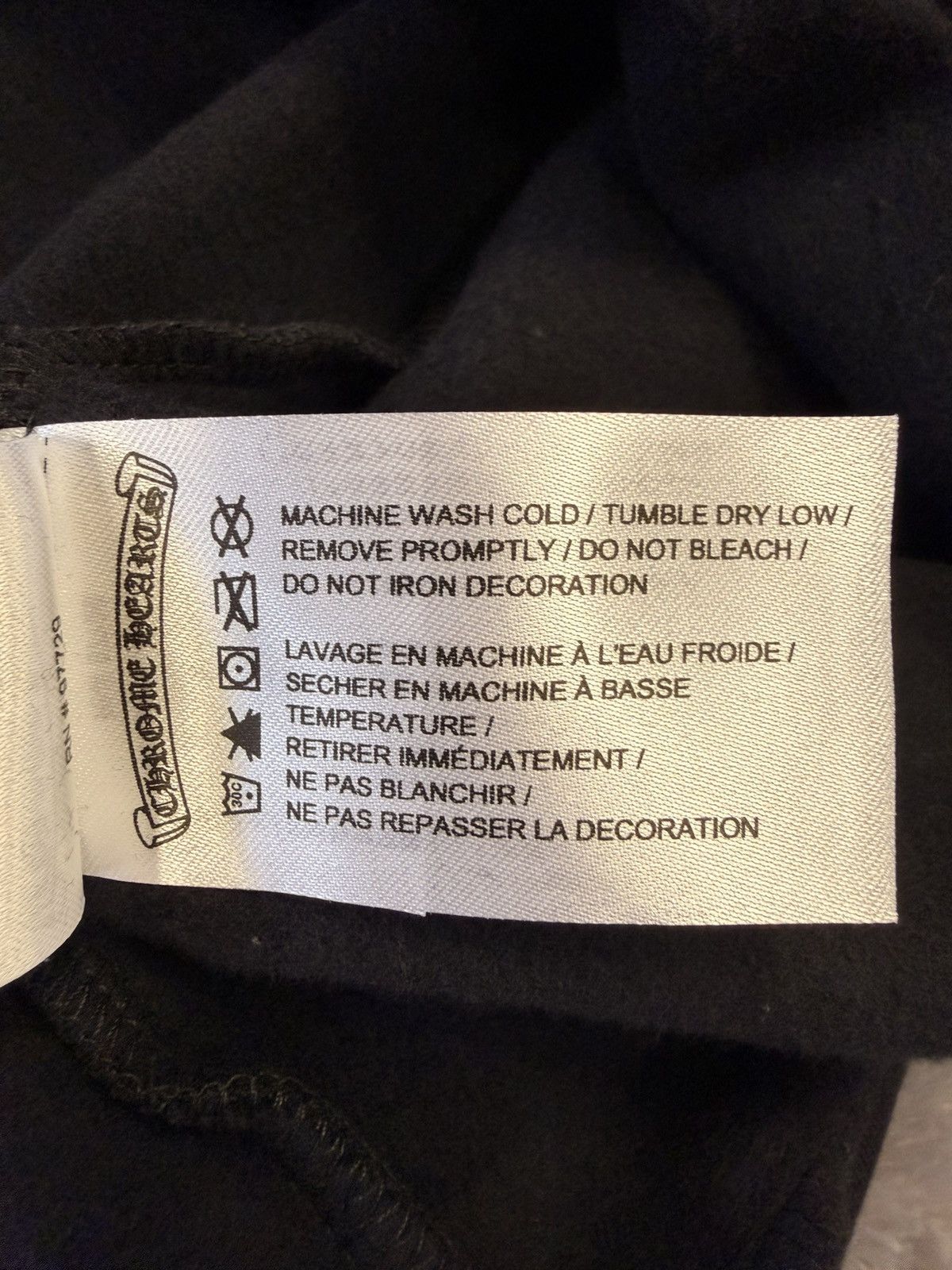 Chrome Hearts chrome hearts scroll logo hoodie Size US M / EU 48-50 / 2 - 11 Thumbnail