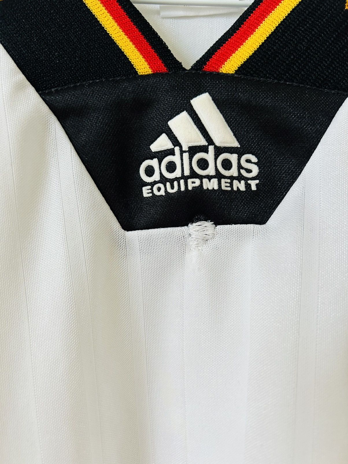 Adidas Germany 1992 home jersey Size US L / EU 52-54 / 3 - 5 Thumbnail