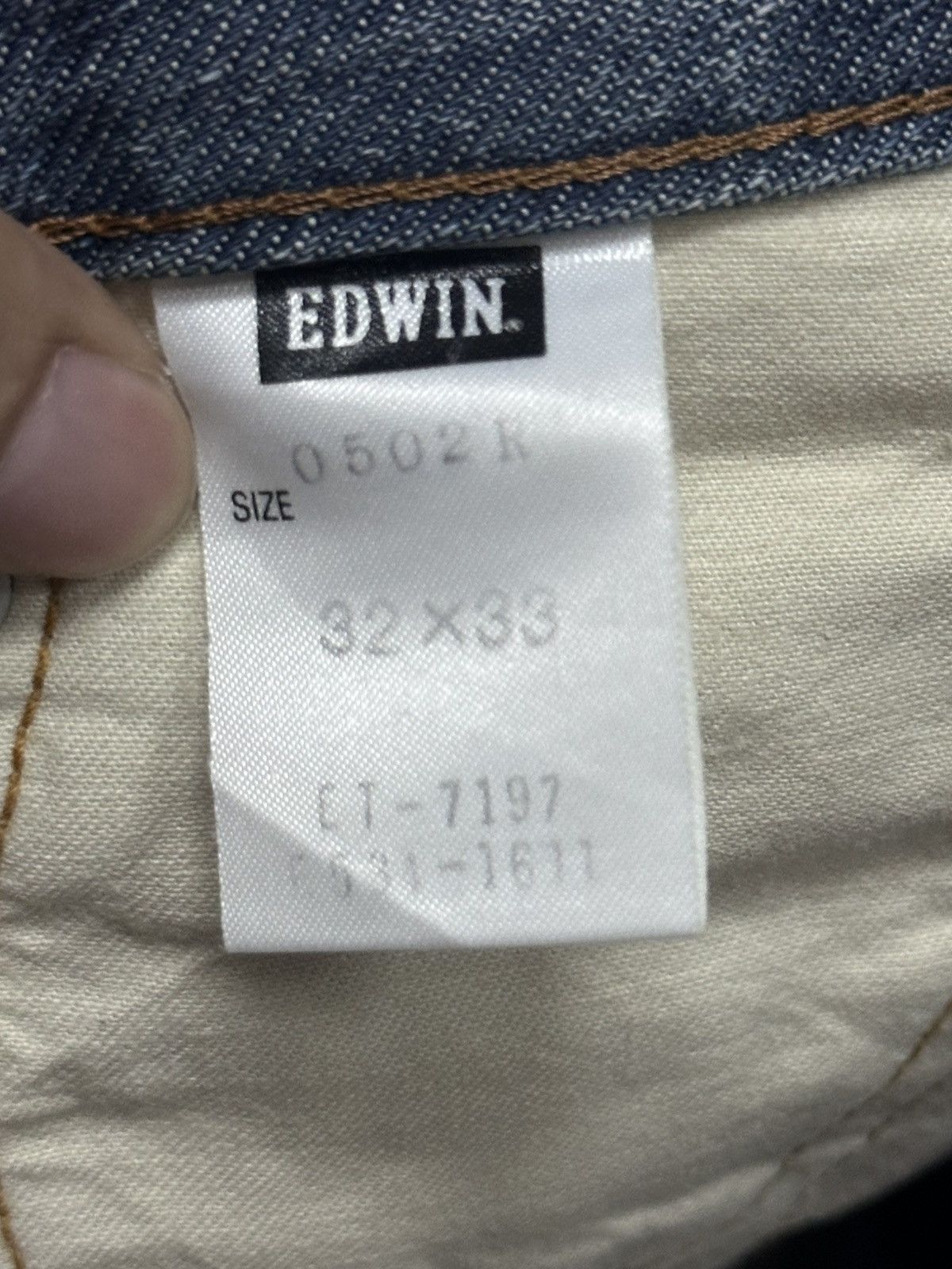 Edwin Edwin 502R Vintage Straight Loose With Faded Wash Size US 34 / EU 50 - 8 Thumbnail