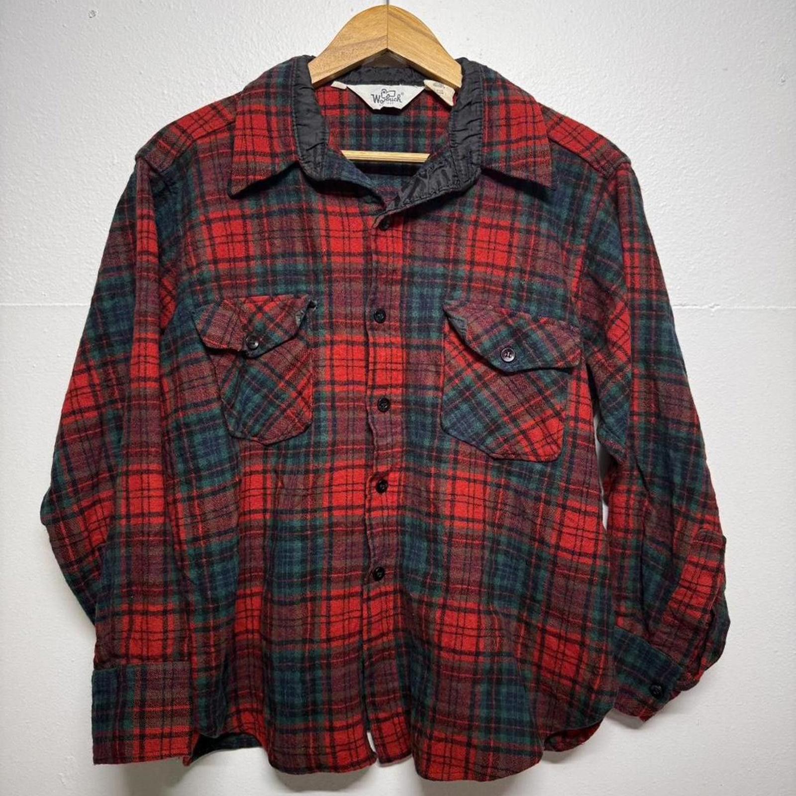 Woolrich Woolen Mills True vintage 1960s Woolrich classic flannel M/L Size US L / EU 52-54 / 3 - 1 Thumbnail