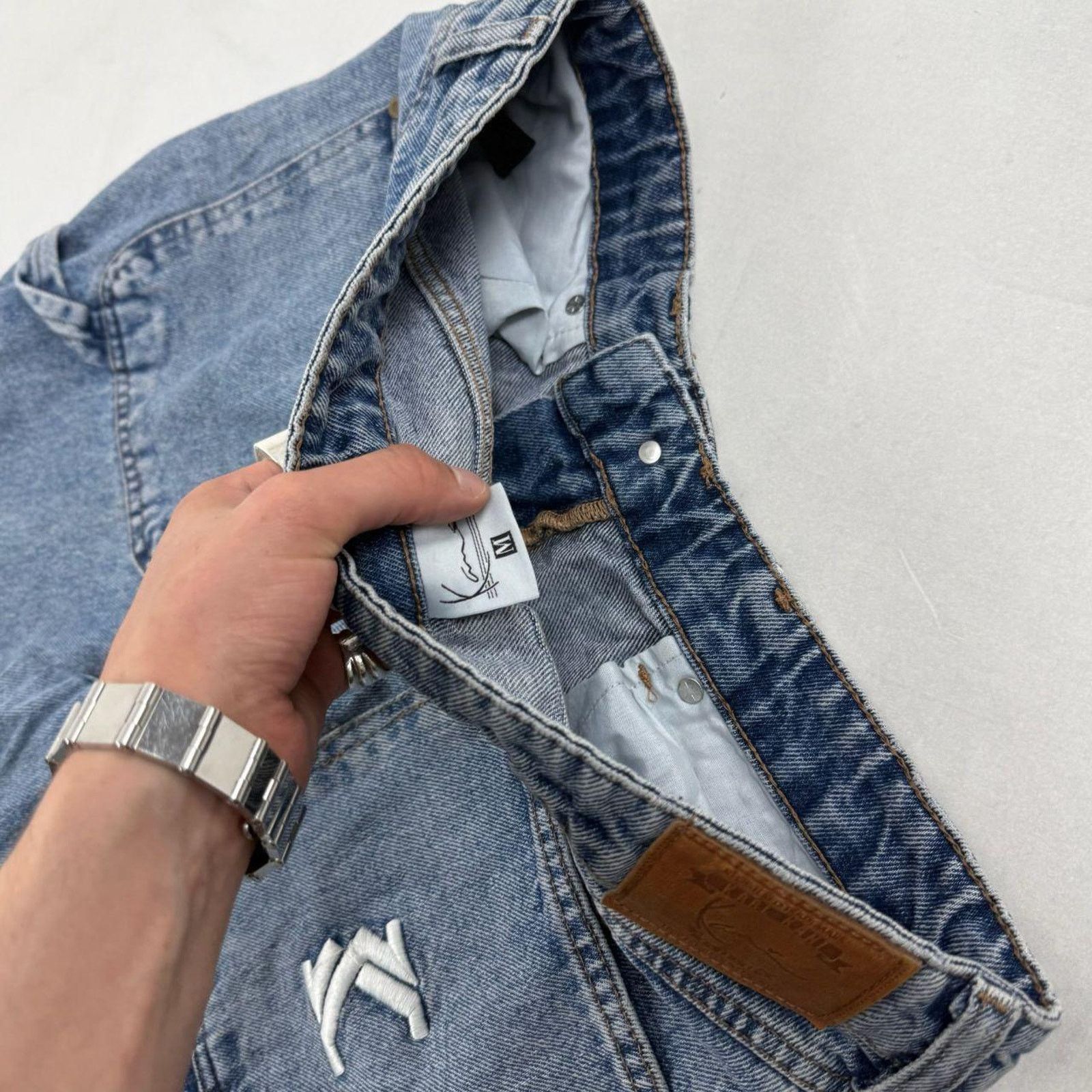 JNCO × Karl Kani × Vintage Vintage y2k rare grunge baggy wide leg faded archive jeans Size US 32 / EU 48 - 6 Thumbnail