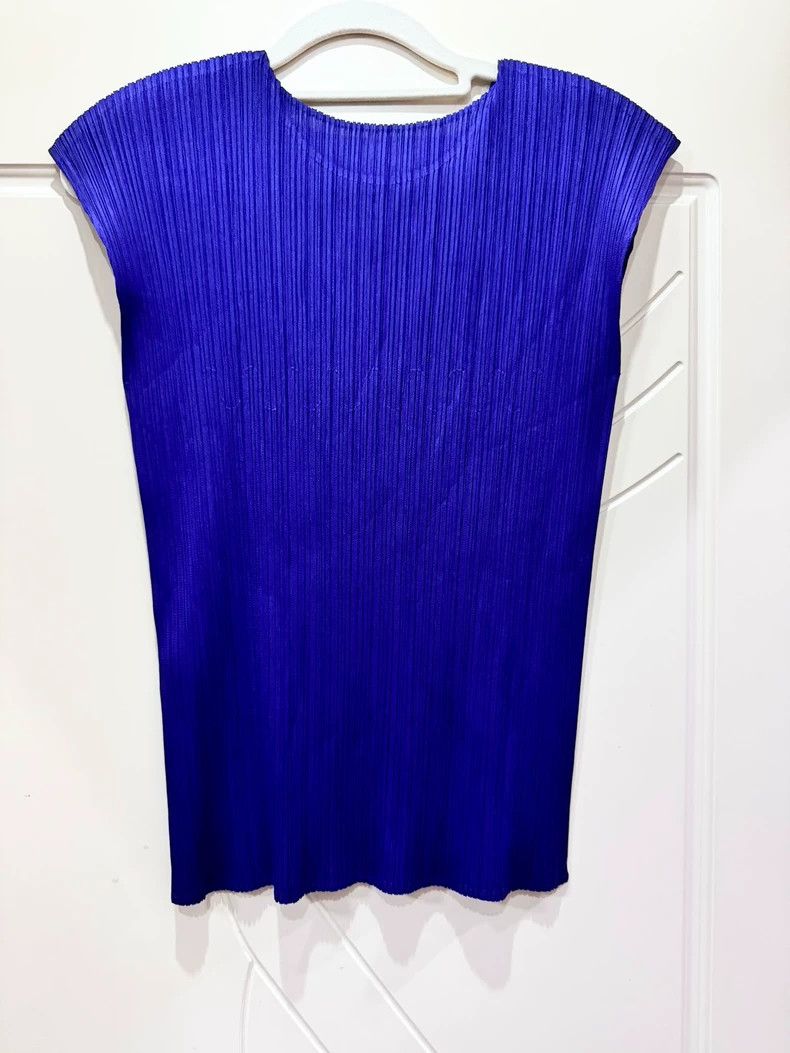 Issey Miyake Issey Miyake Purple patchwork vest Size L / US 10 / IT 46 - 3 Thumbnail